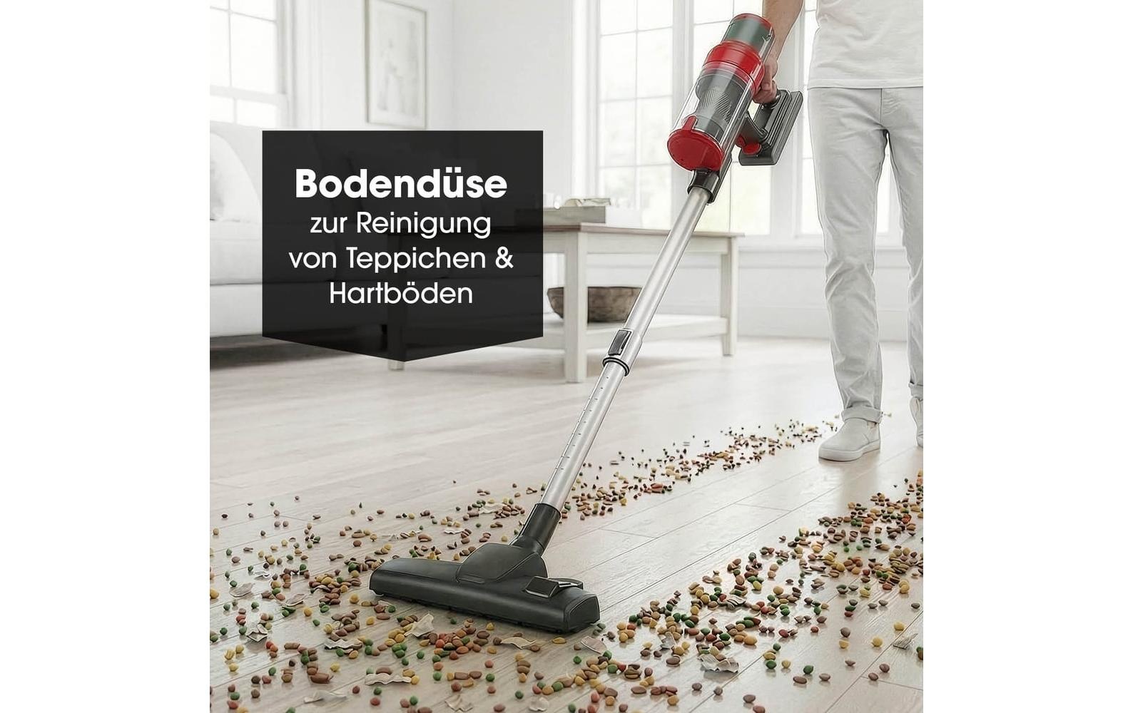 CLEANmaxx Aspirateur à main et à manche sans fil »22,2 V«