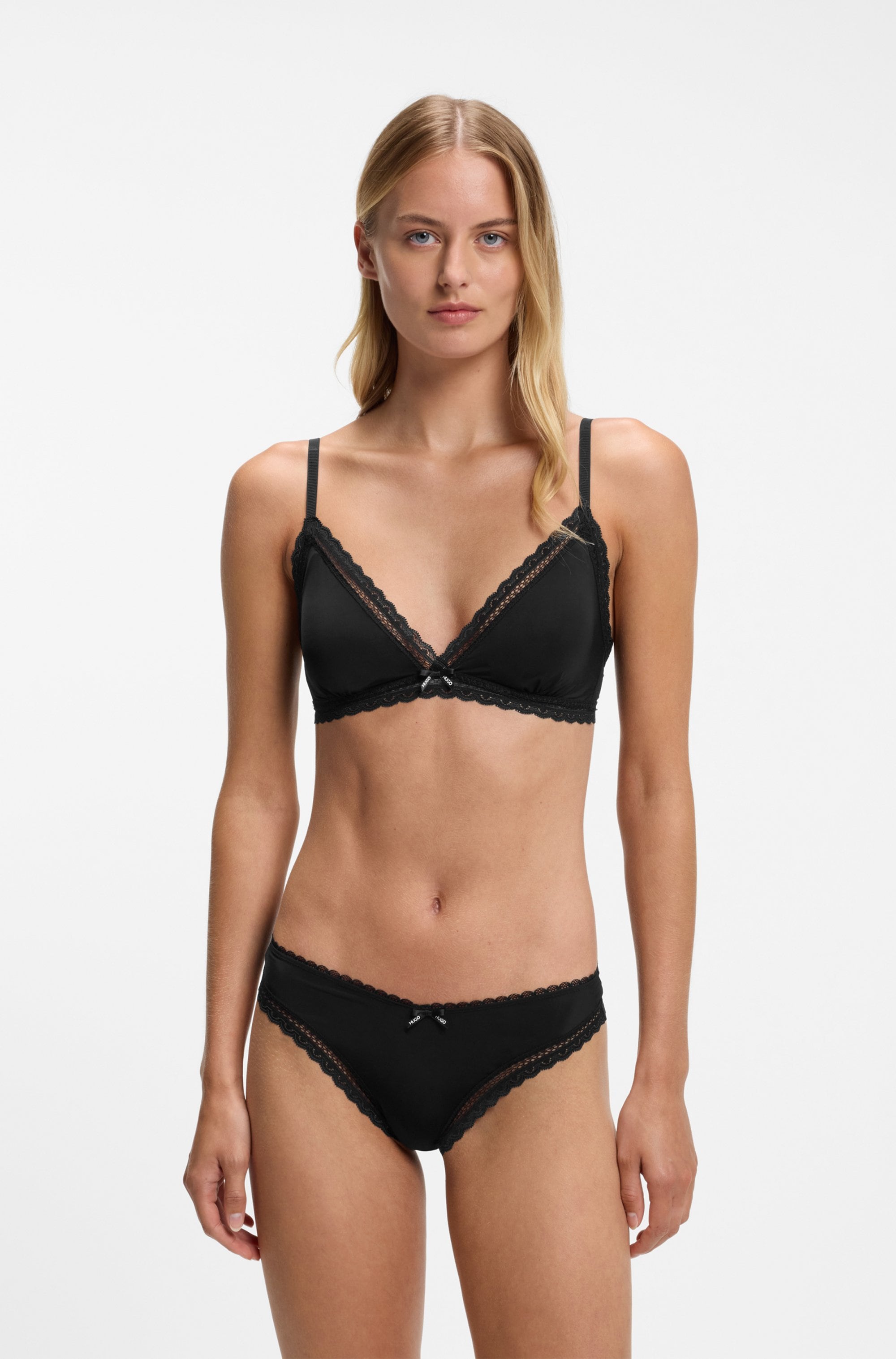 HUGO Underwear Soutien-gorge triangle »Unique« avec pointe