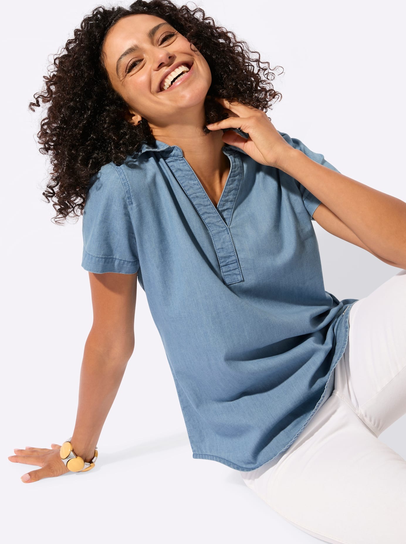 Casual Looks Jeansbluse