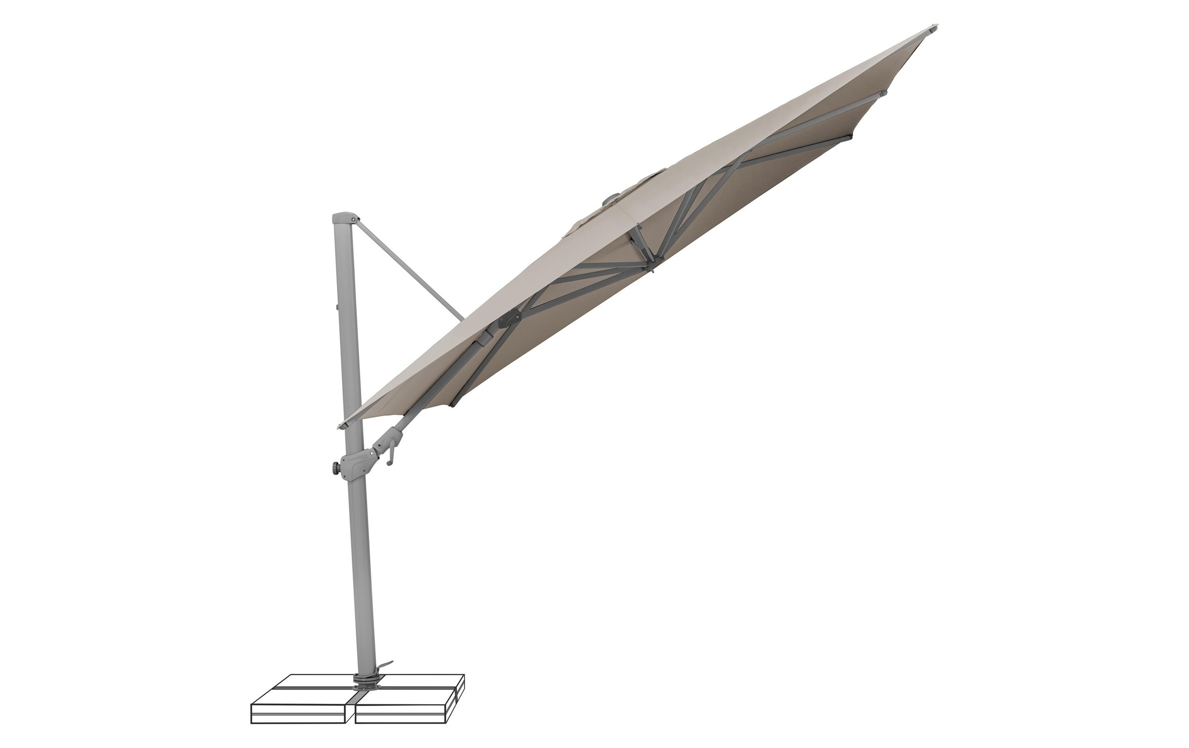   Parasol »Suncomfort by Glatz Varioflex, 300 x 300 cm«