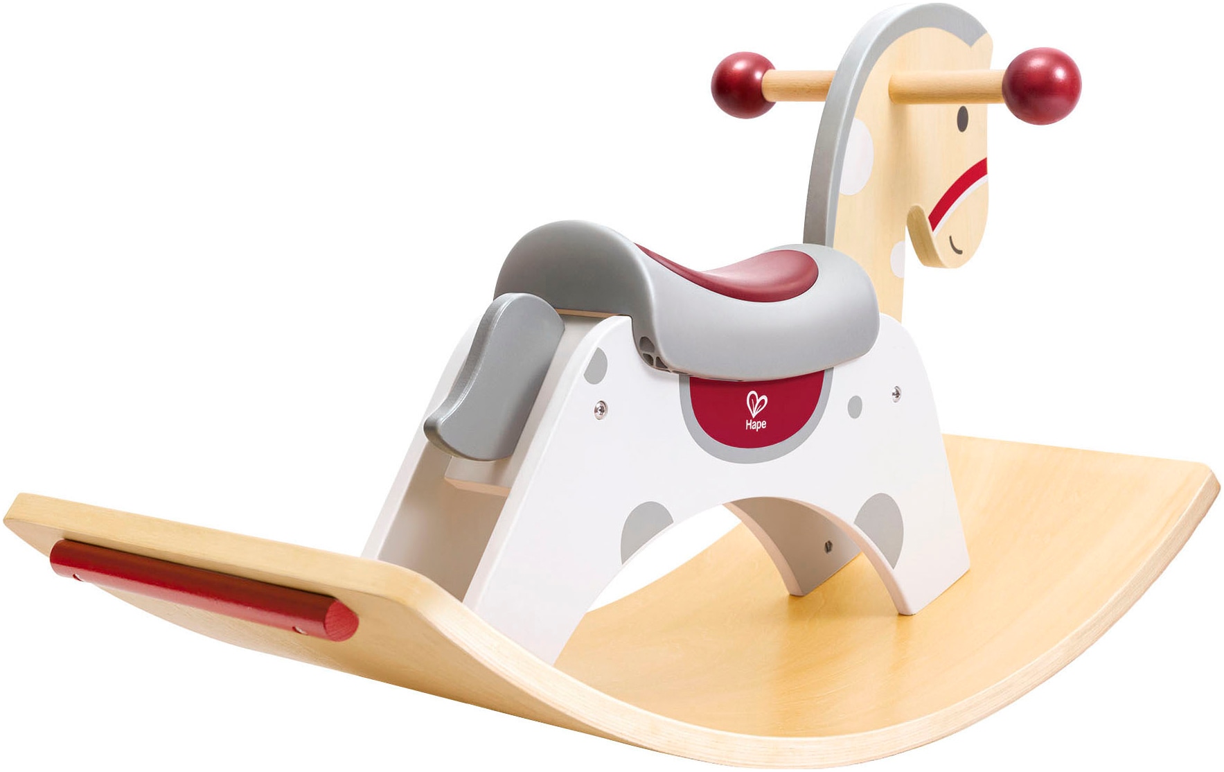 Hape Cheval à bascule »2in1-Schaukelpferd und Balance-Board«