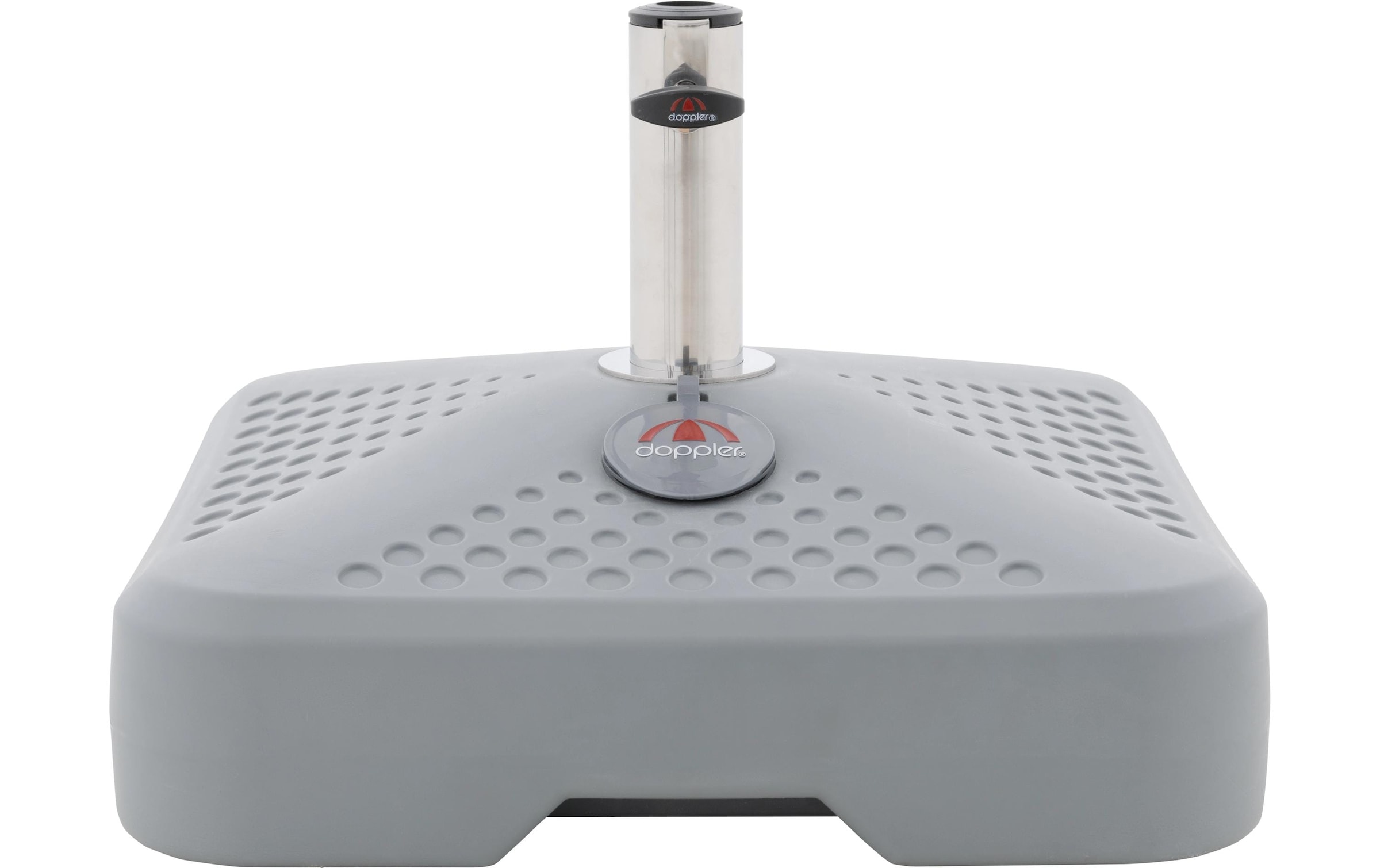 doppler® Kunststoffschirmständer »Beschwerer Active FILL-IT 3-in-1« hellgrau
