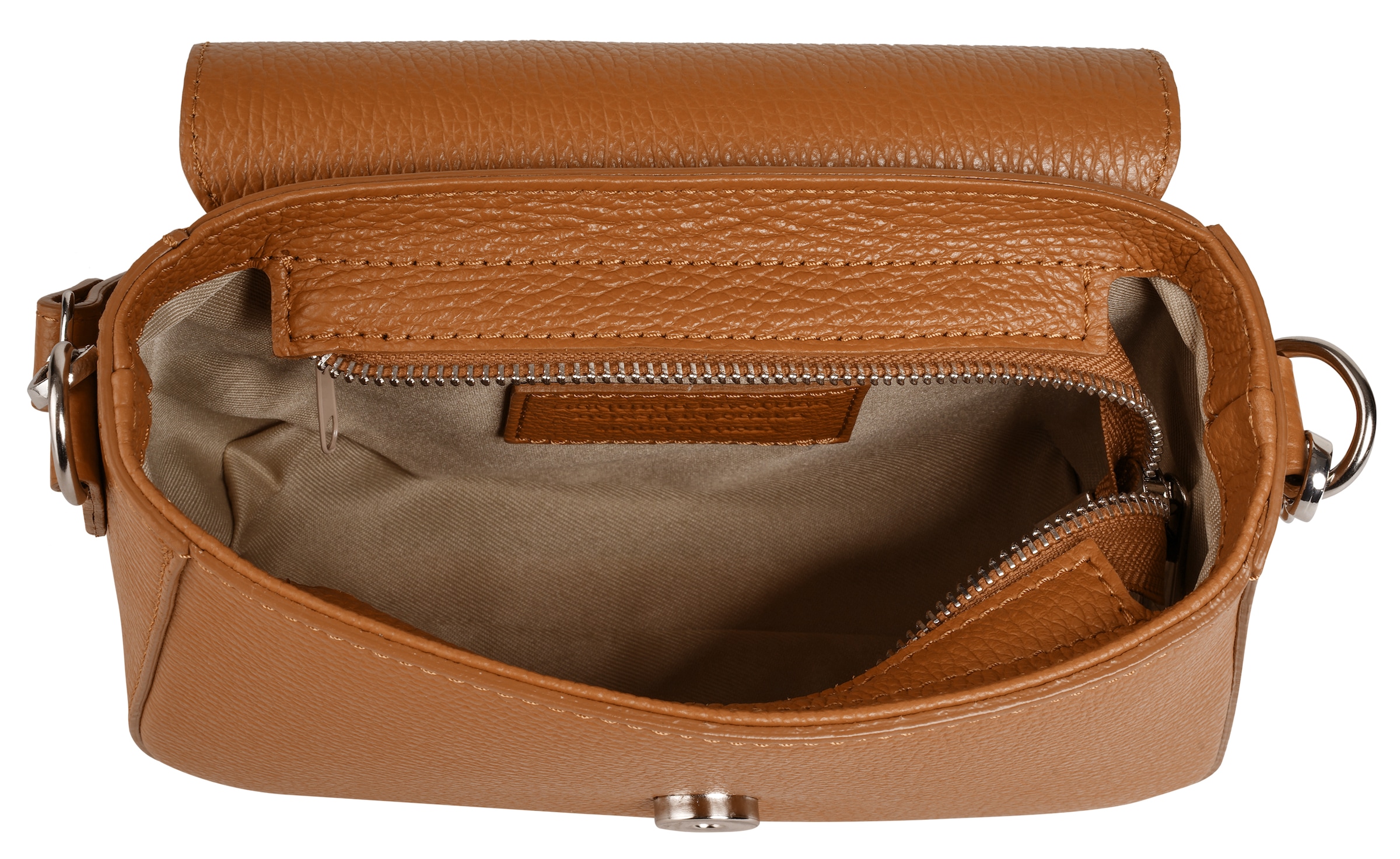 Samantha Look Sac à bandoulière echt Leder, Made in Italy