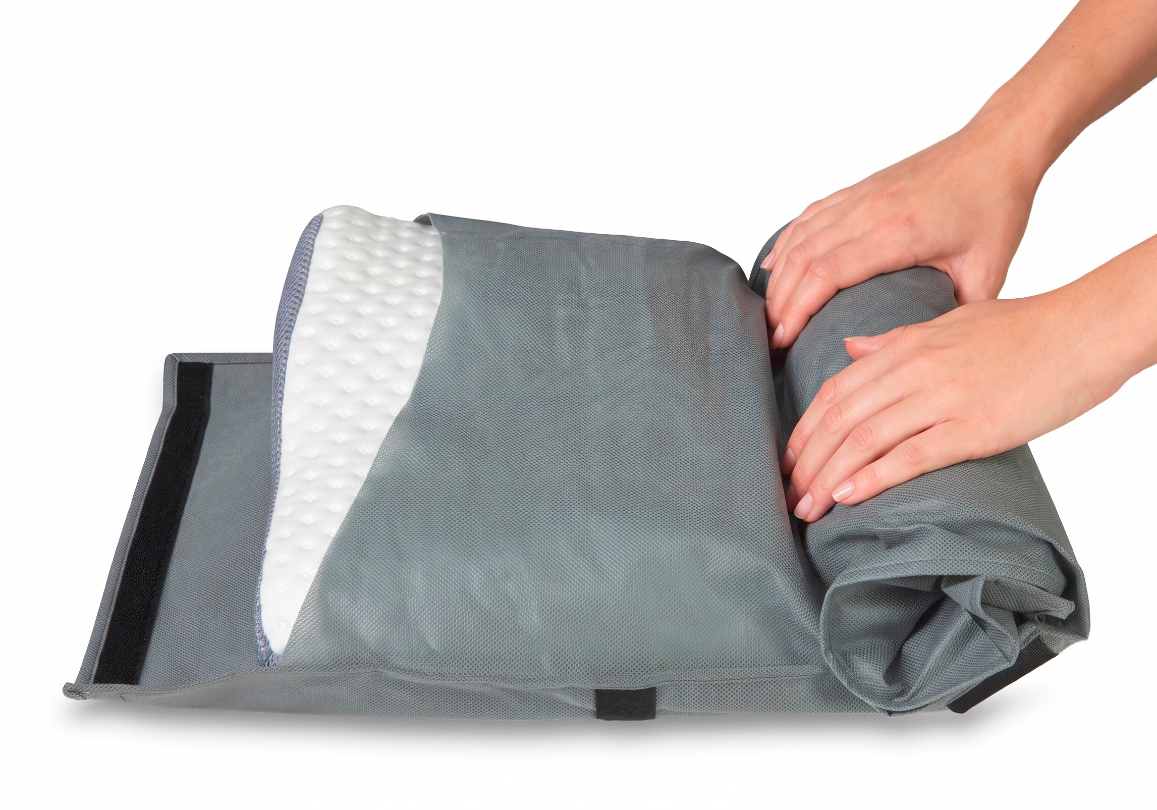 GOODproduct Coussin de nuque »snoozee: Reisekissen ergonomisch kompakt und ideal für unterwegs« Füllung: mousse visco 1 cuis tlg. Appui-tête avec mousse à mémoire de forme, dimensions 30x54 cm