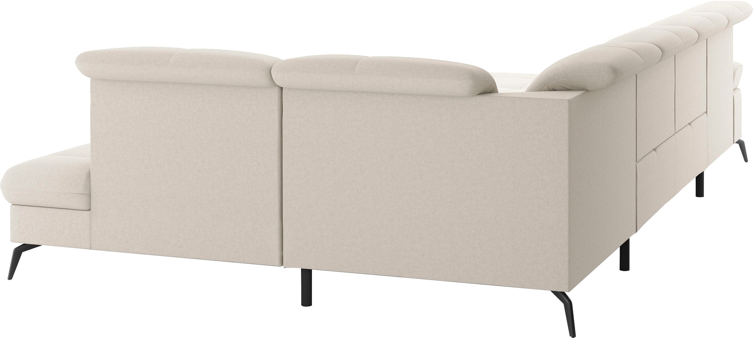 sit&more Paysage de salon »Amica, U-Form, inkl. Sitztiefenverstellung und Armteilverstellung« wahlweise mit Kopfteilverstellung, Bettfunktion und Bettkasten