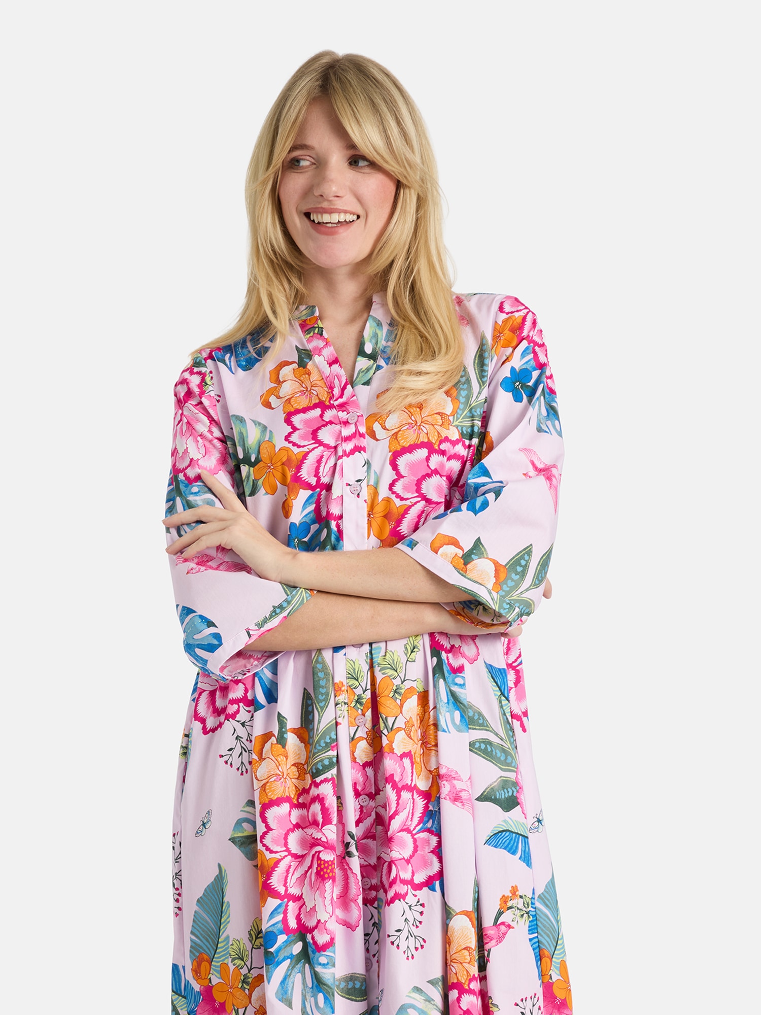 Lieblingsstück Sommerkleid »RomyL« mit floralem Allover-Print