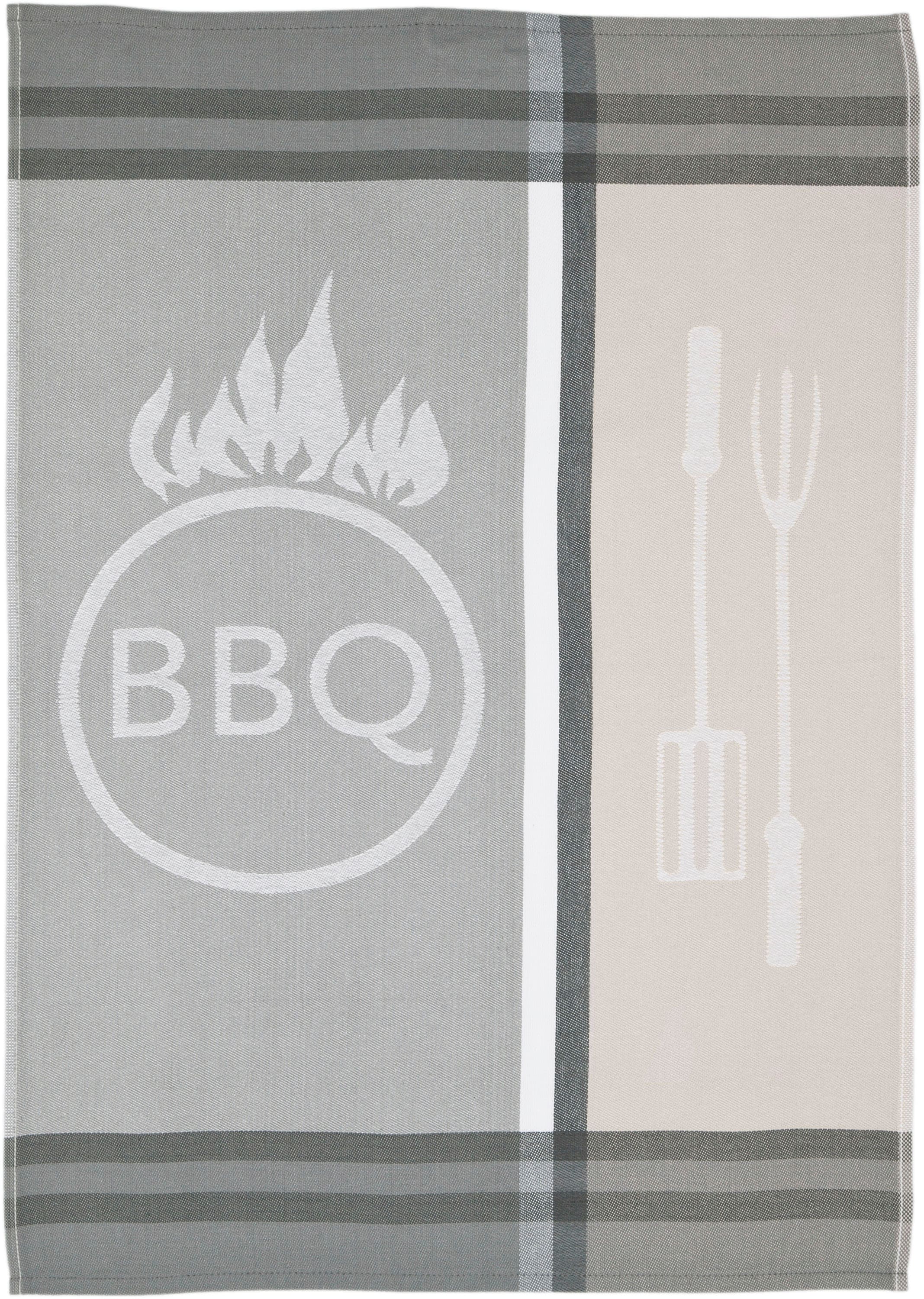 ROSS Chiffon à vaisselle »BBQ« Tissu à motif, 100 % coton