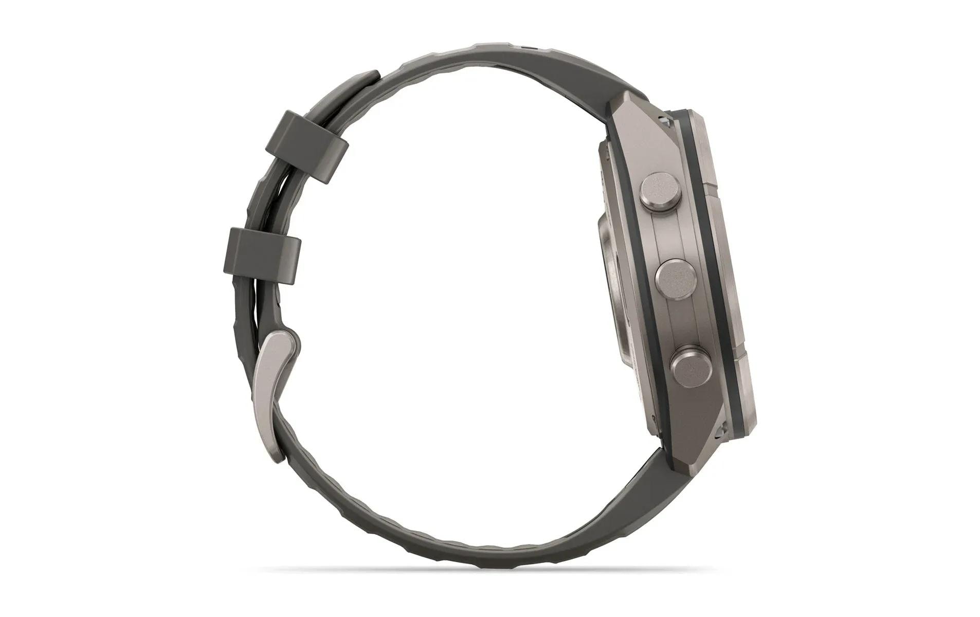 Garmin Smartwatch »Fenix 9 Pro inReach Solar Titan Silikon«