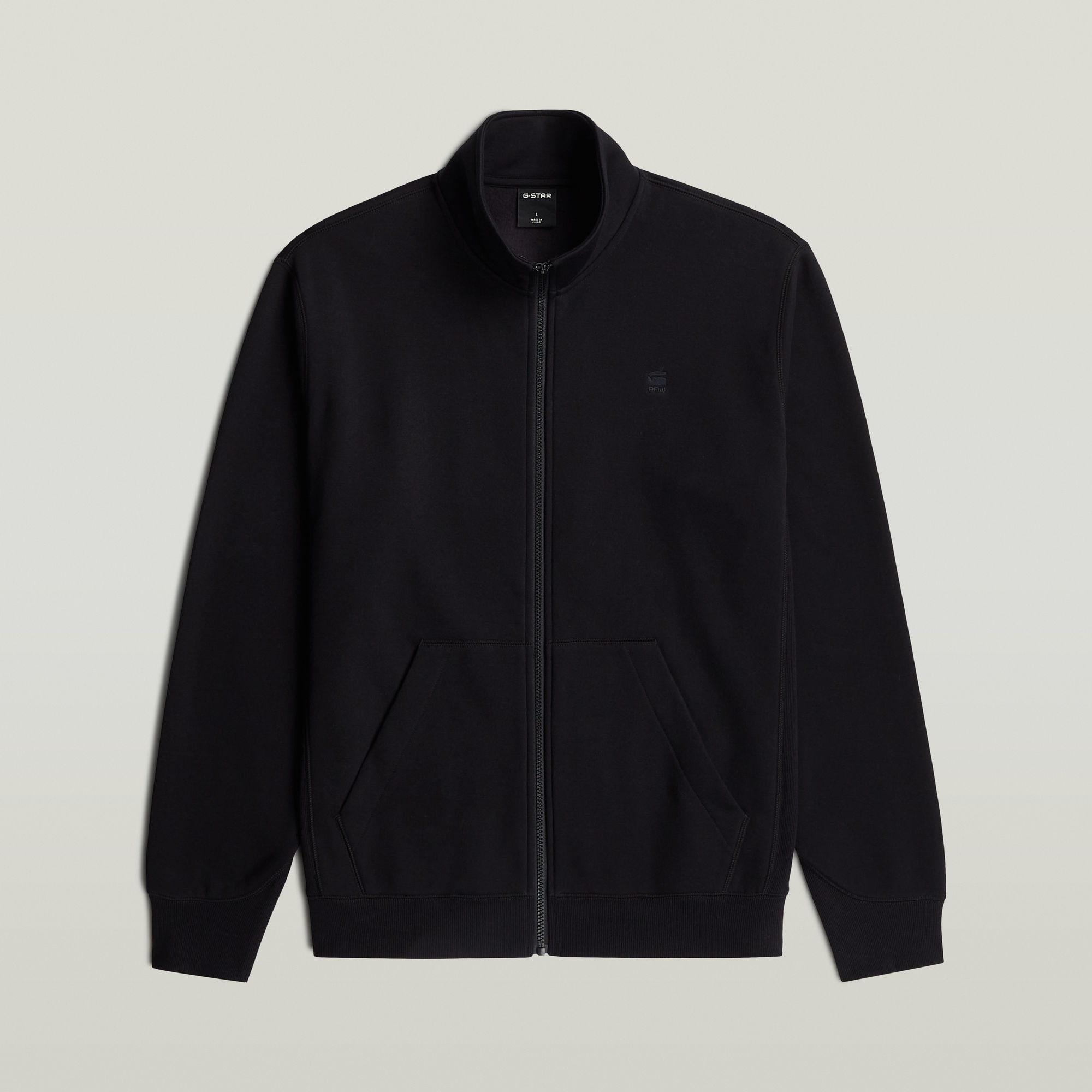 G-STAR Veste sweat »Premium Core Track Jacket« avec col montant, coupe régulière