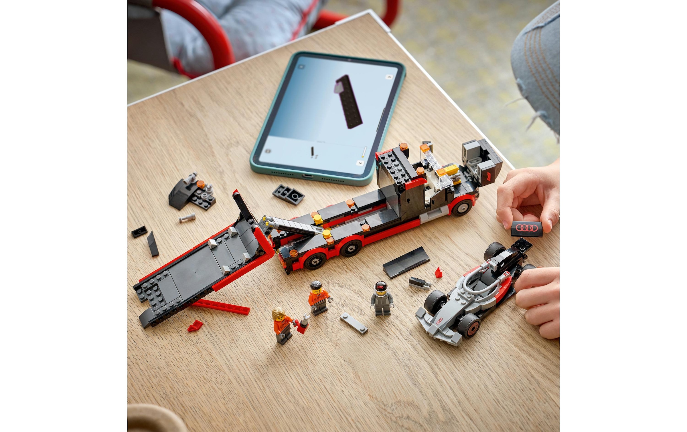 LEGO® Pions de construction »F1 Truck mit Audi F1 Rennwagen (60493), LEGO City«