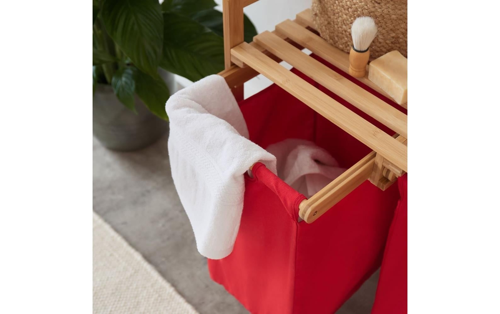 Lumaland Panier à linge »Bambus 60 l«