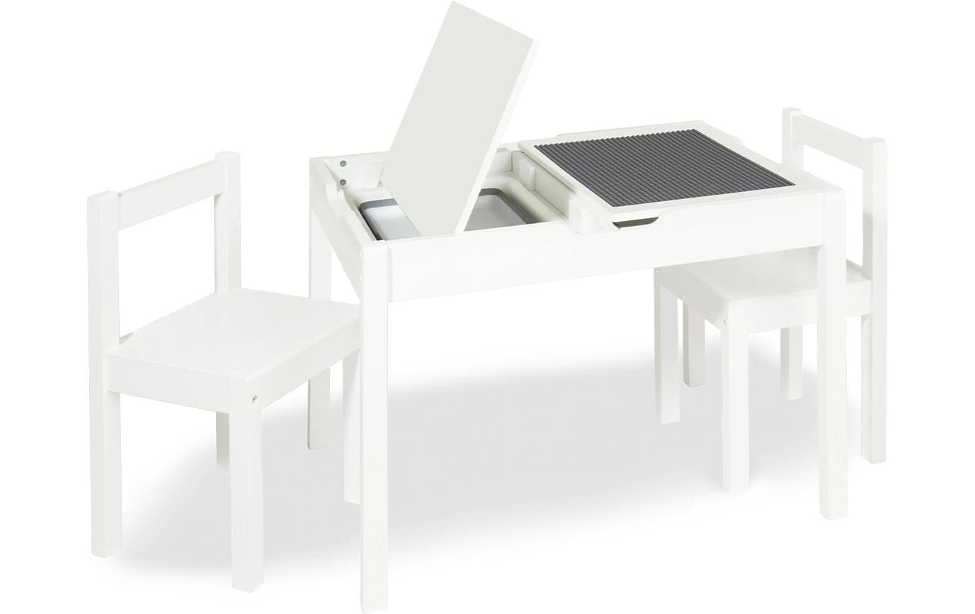 Pinolino® Kindersitzgruppe »Linnea« 3 tlg. Tisch mit Stauraum