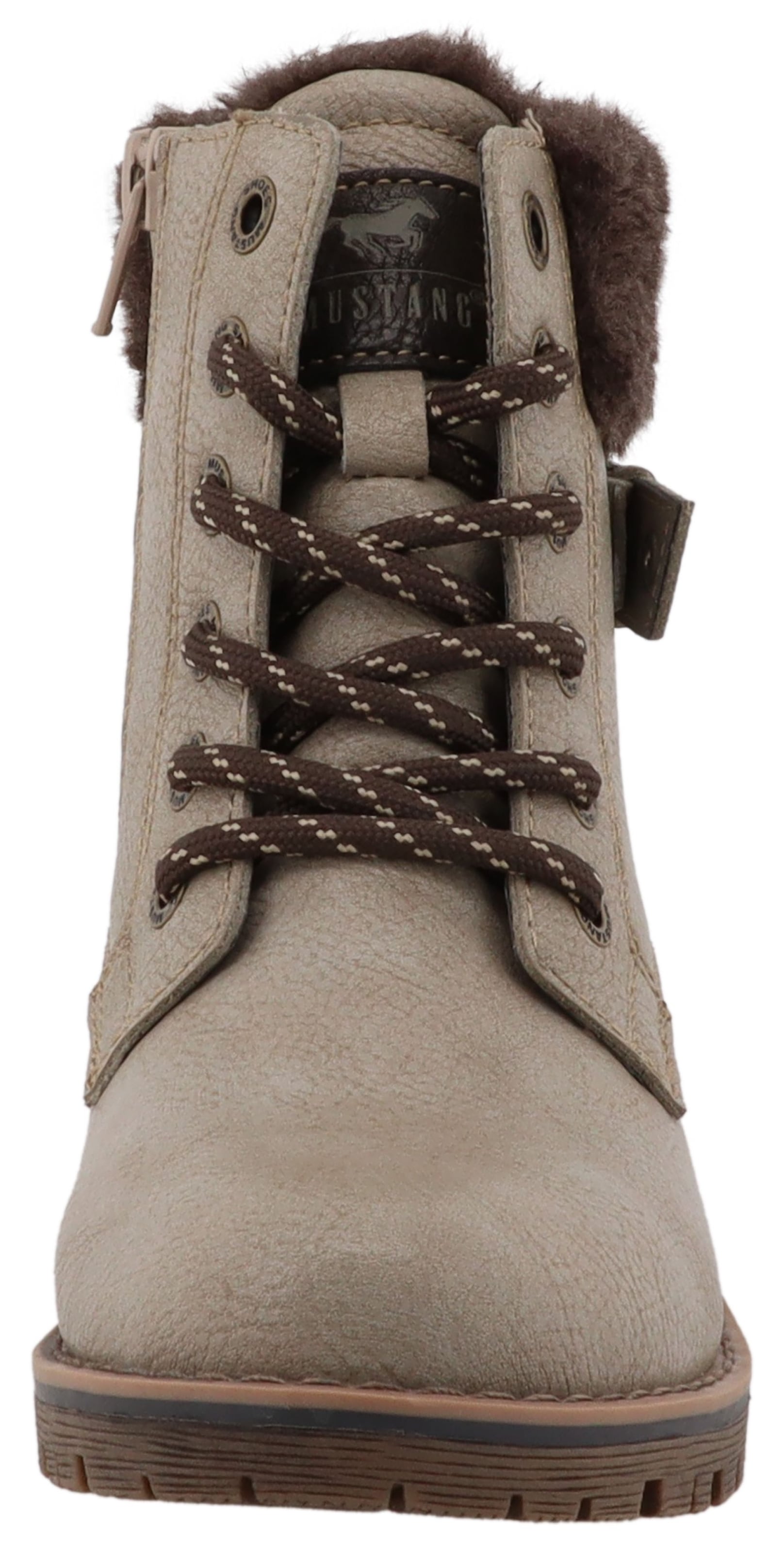 Mustang Shoes Bottes d'hiver »Matilde«  bottes outdoor, bottines à lacets avec doublure chaude