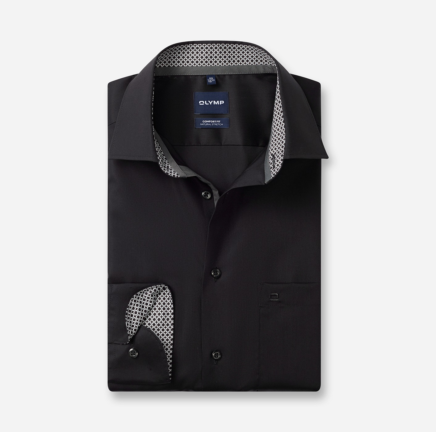 OLYMP Chemise à manches longues »Luxor« chemise business, col New Kent, coupe confort