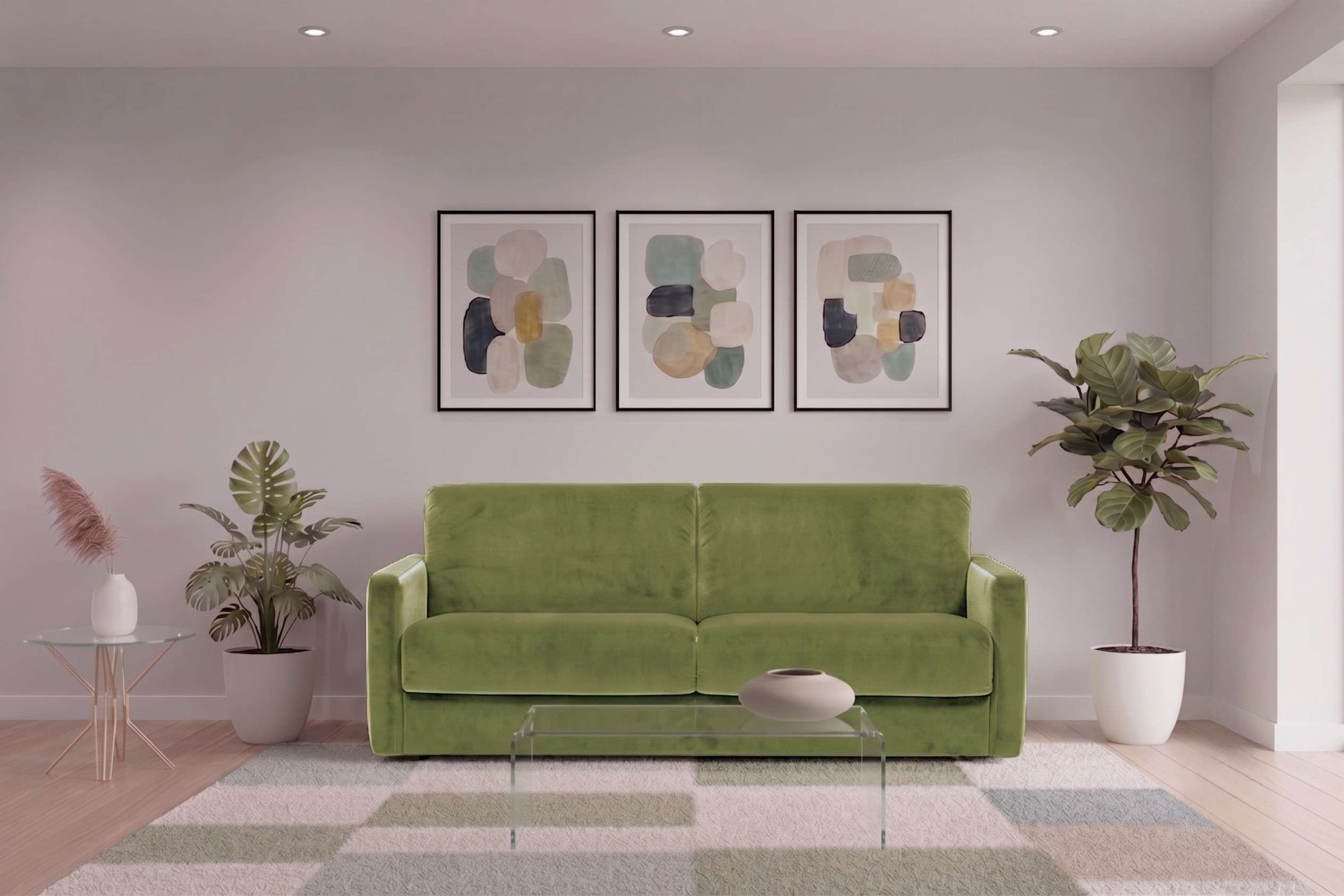 Egoitaliano Schlafsofa »Moby Designsofa - 2-Sitzer mit Dauerschlaffunktion« Made in Italy, Luxus-Microfaser & hoher Liegekomfort, 140x190 cm
