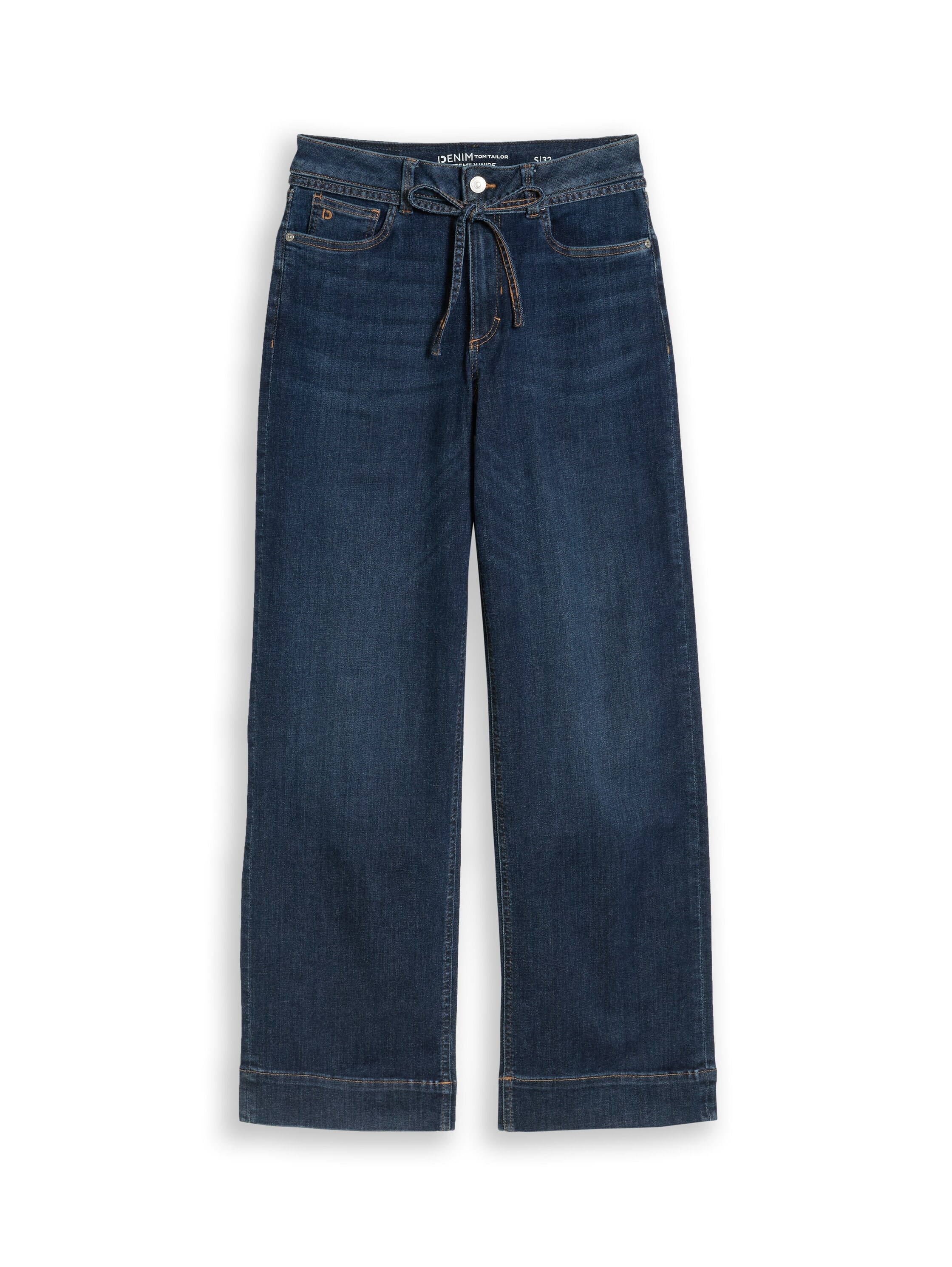 TOM TAILOR Denim Jeans large avec stretch / bande en denim / large