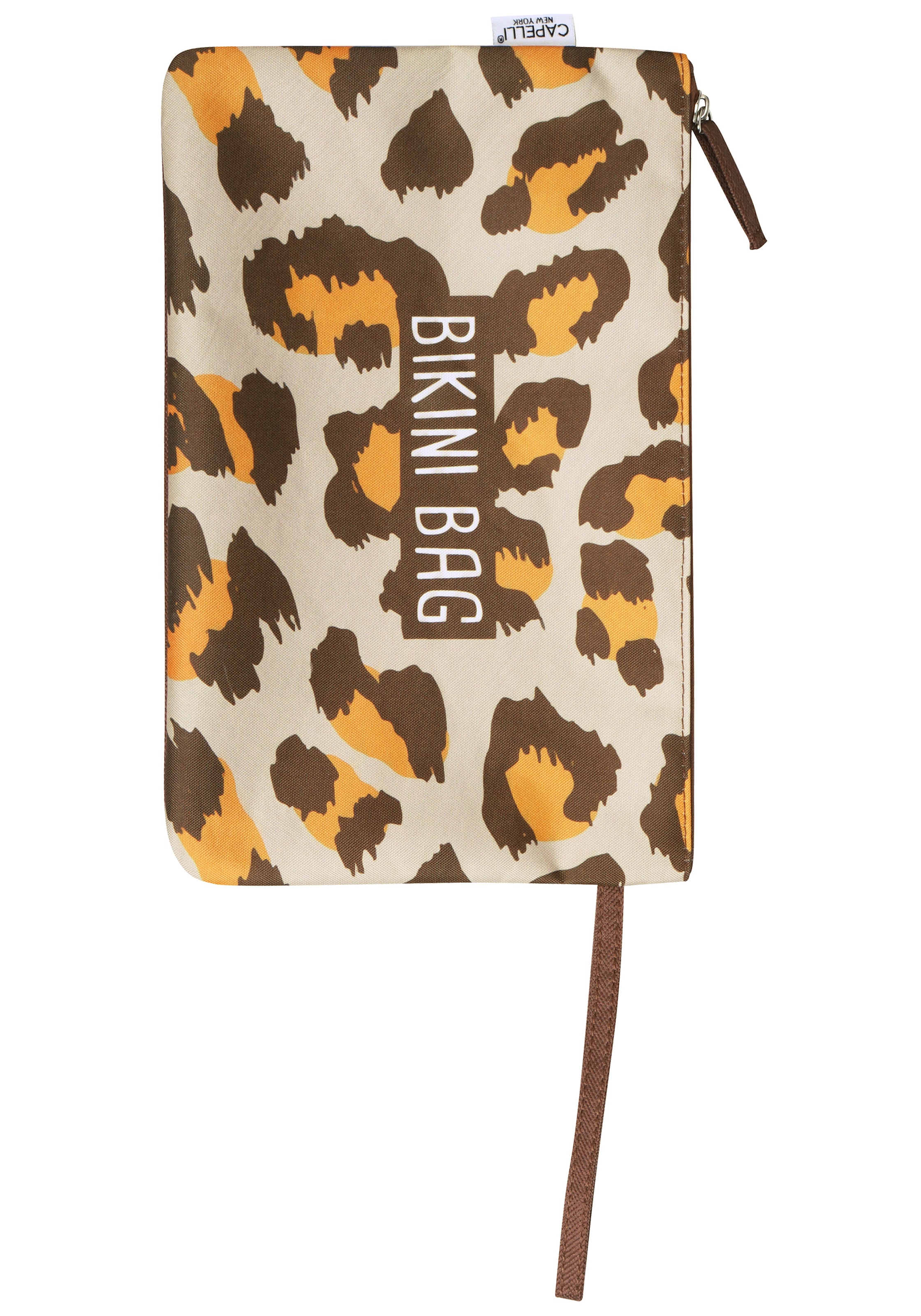 Capelli New York Strandtuch schnell trocknend, Inklusive praktischem Bikini-Bag