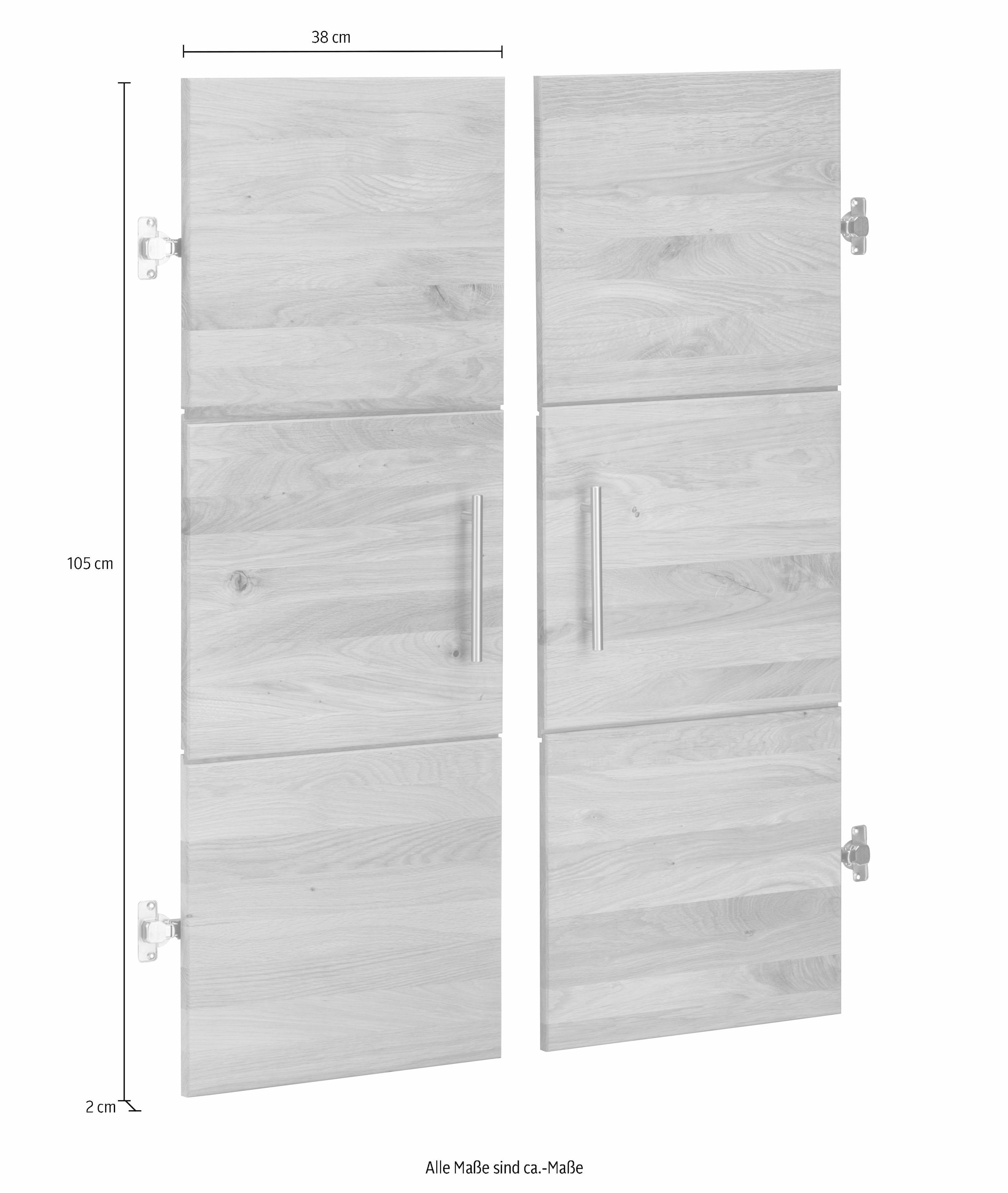 VOGL Möbelfabrik Porte de placard »Toronto« als Einzel- oder Doppeltür