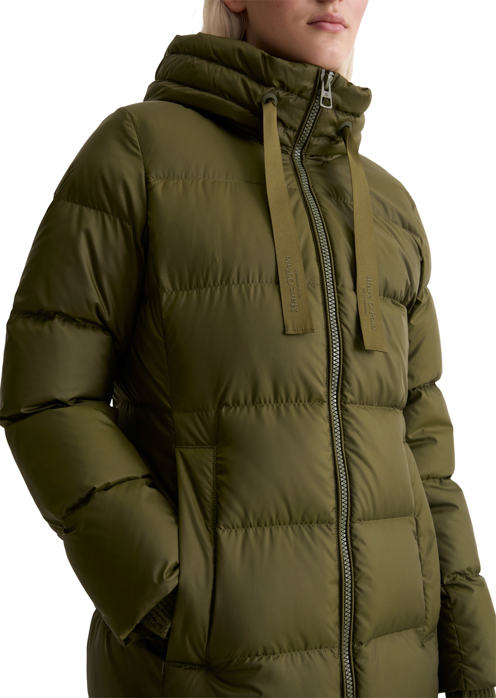 Marc O'Polo Daunenmantel mit hochwertiger Verarbeitung und vielen Details