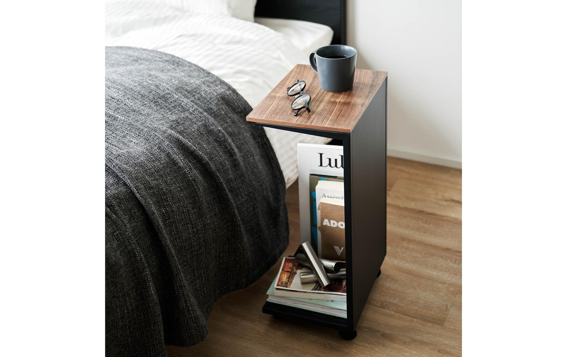 Yamazaki Table d'appoint »Tower 31 x 22 x 55 cm«