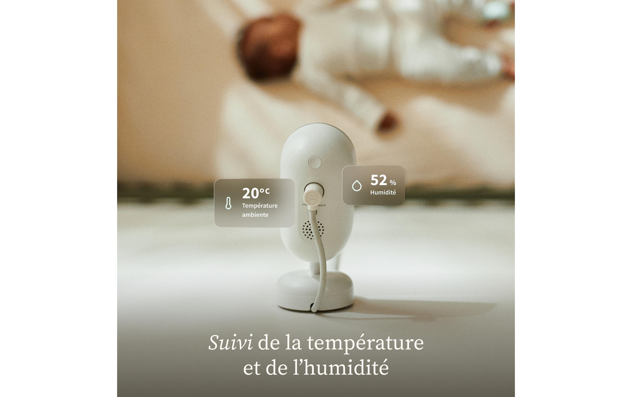   Video-Babyphone »Owlet Kamera Dream Sight« Bewegungssensor, Geräuschesensor