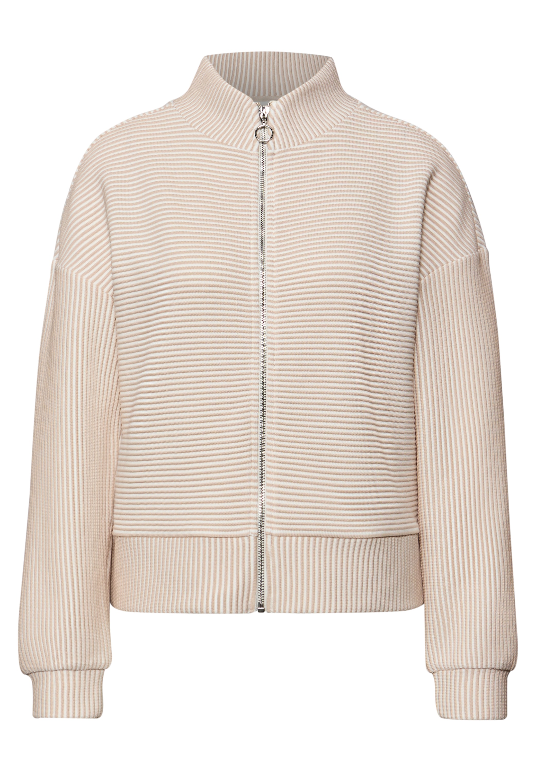 STREET ONE Veste en tricot Sweatjacke in Two-Tone-Optik