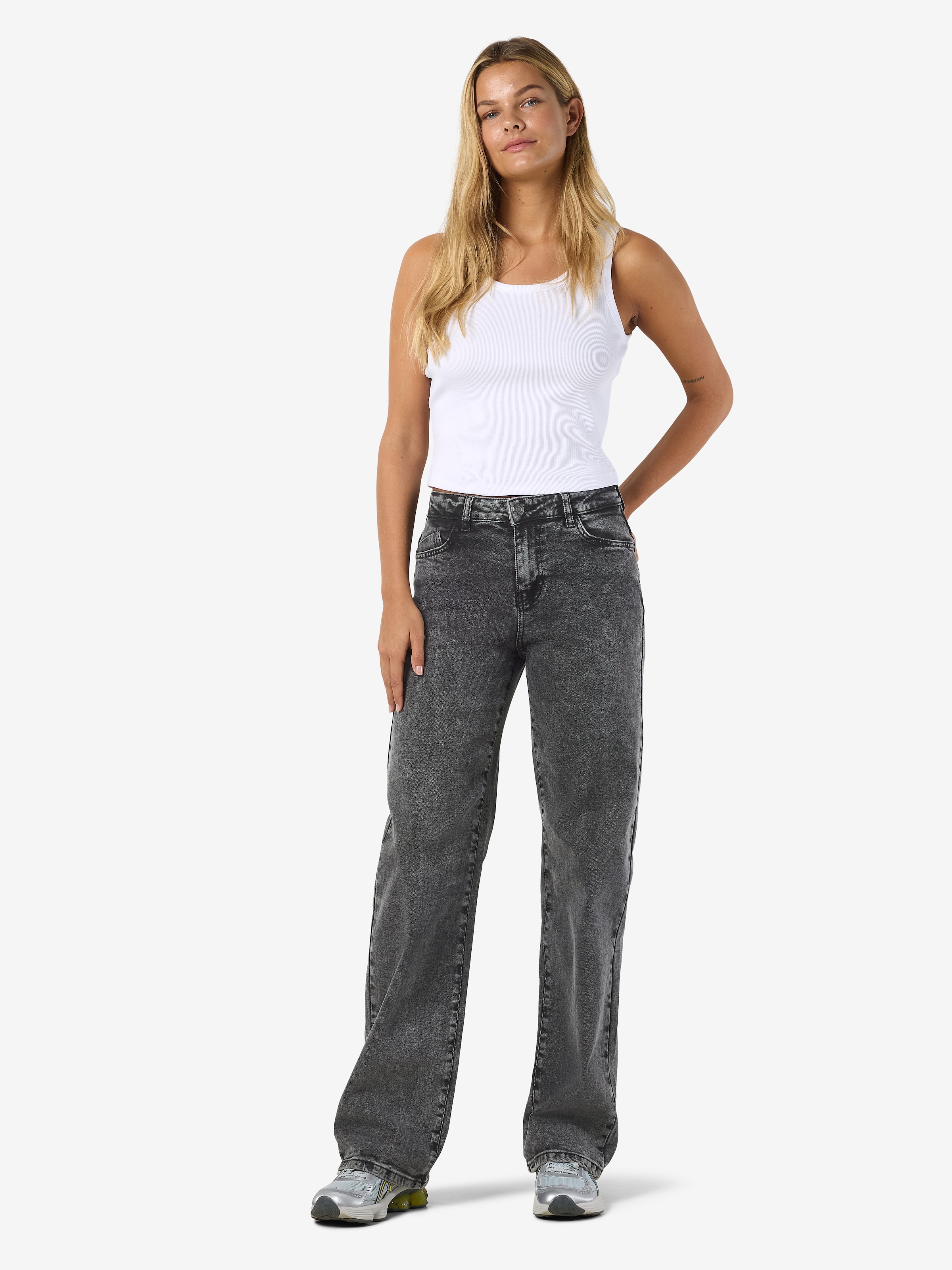 Noisy may Jeans large »NMYOLANDA NW WIDE JEANS AZ391DG FWD NOOS«