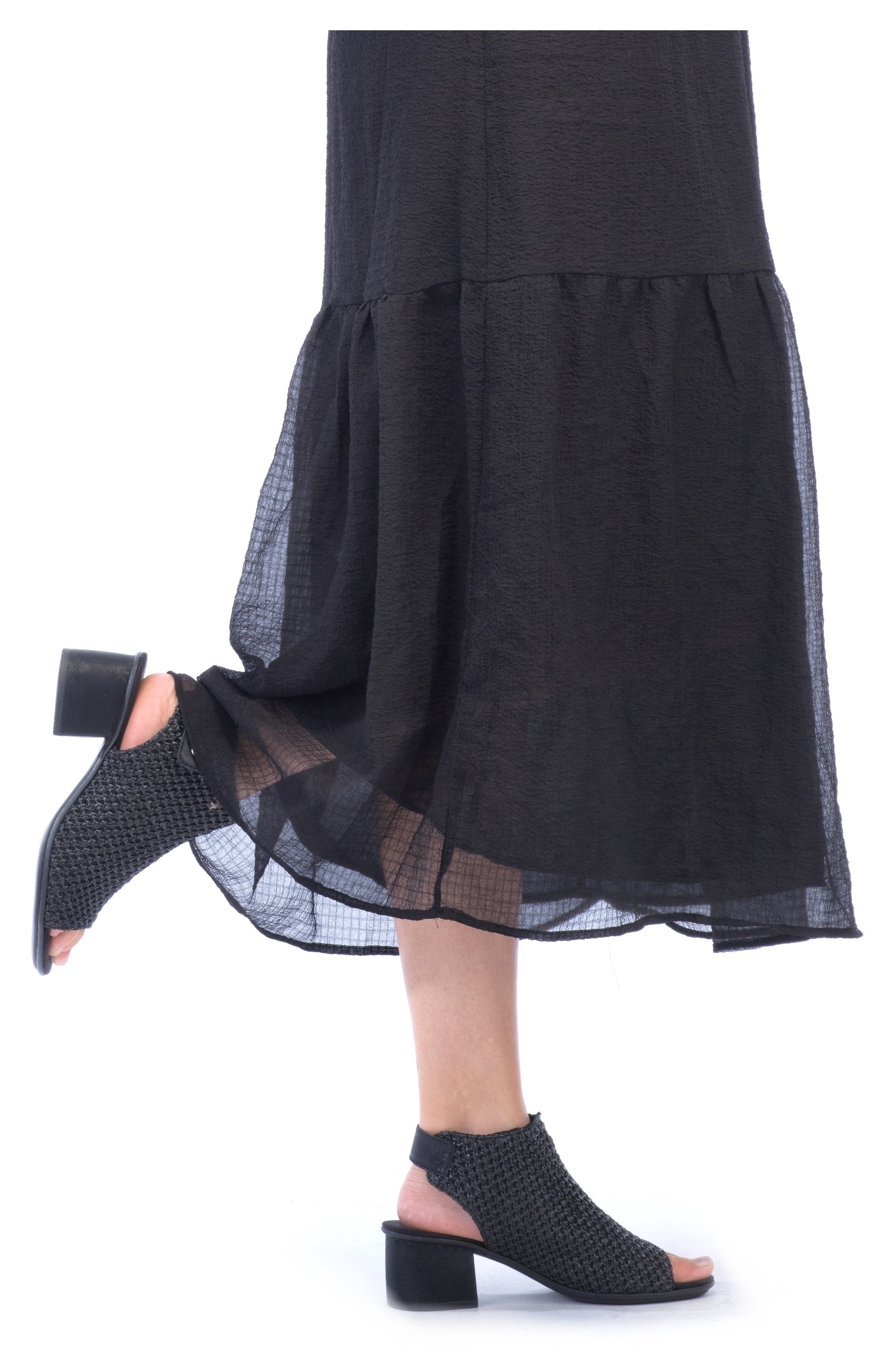 Rieker Sandalette  , Sommerschuh, Sandalette, Blockabsatz, in modischer Flecht-Optik