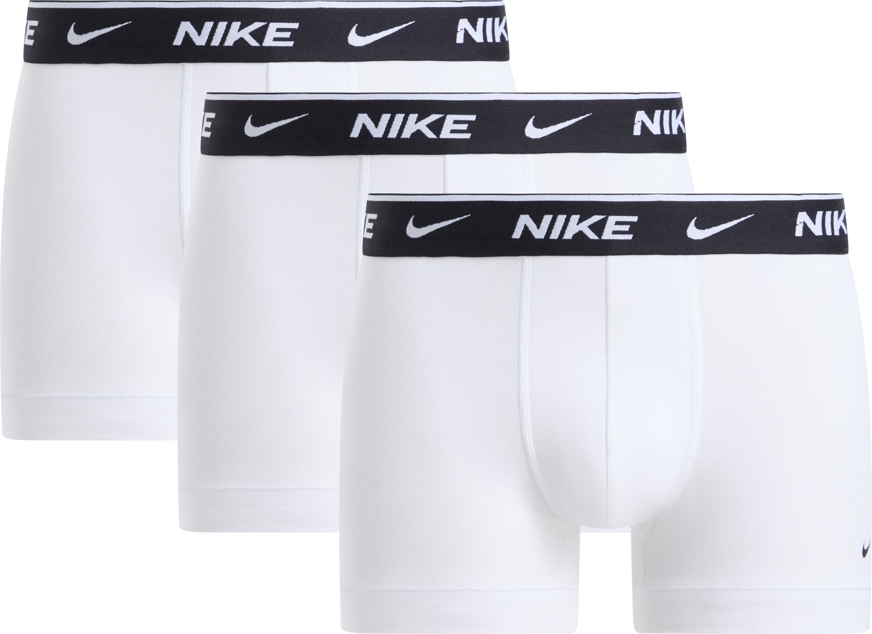 NIKE Underwear Tronc »TRUNK 3PK« Paquet, lot de 3, 3 cuis avec ceinture élastique logo