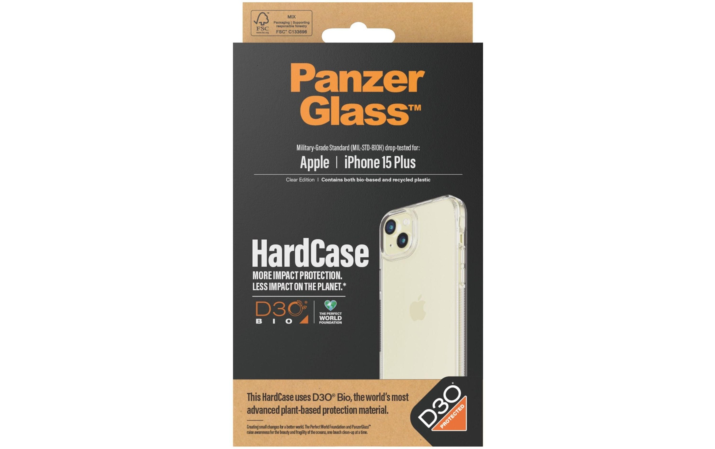 PanzerGlass Couverture arrière »Hard Case iPhone 15 Plus«