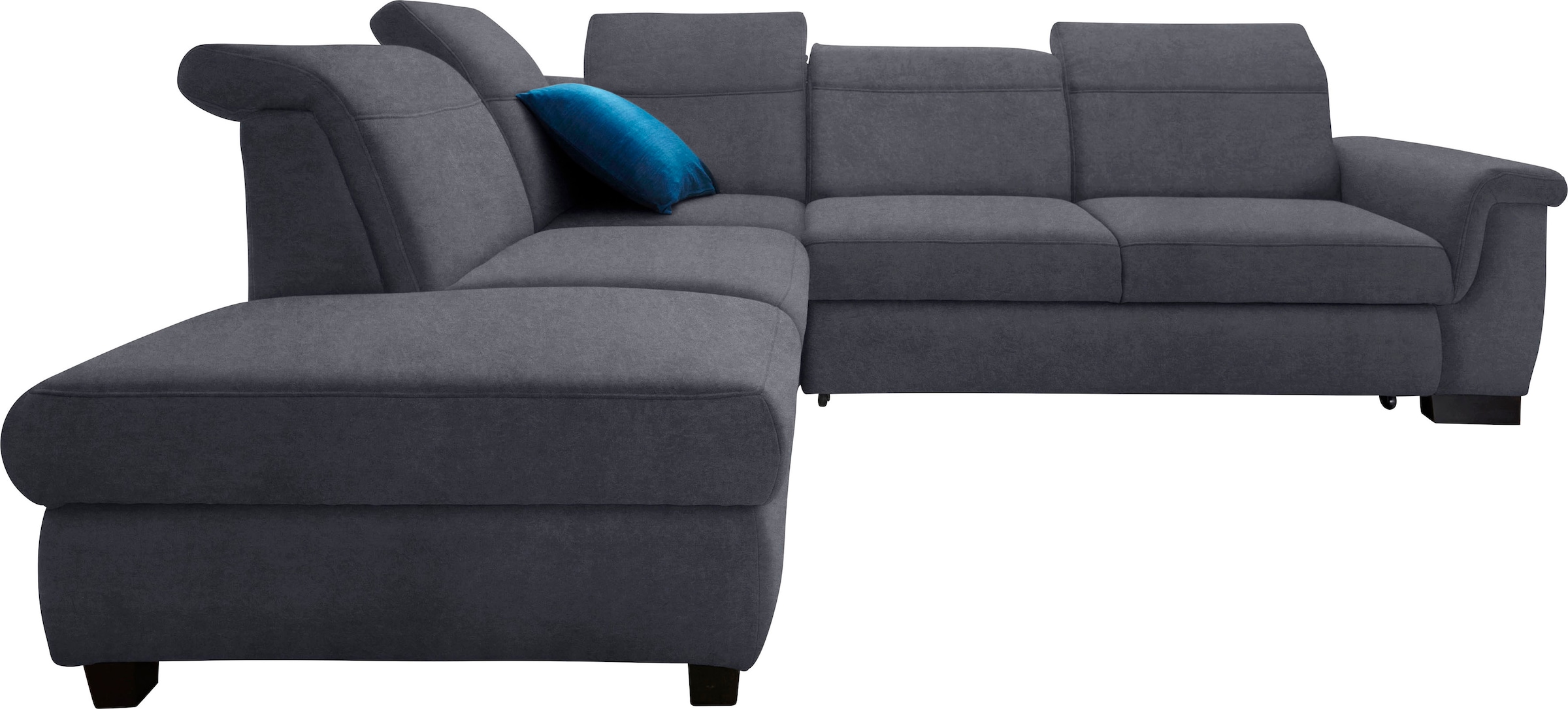 DOMO collection Ecksofa »Sully komfortables Sofa, OTTOs Choice, L-Form« wahlweise mit Bettfunktion und Kopf- bzw. Rückenverstellung