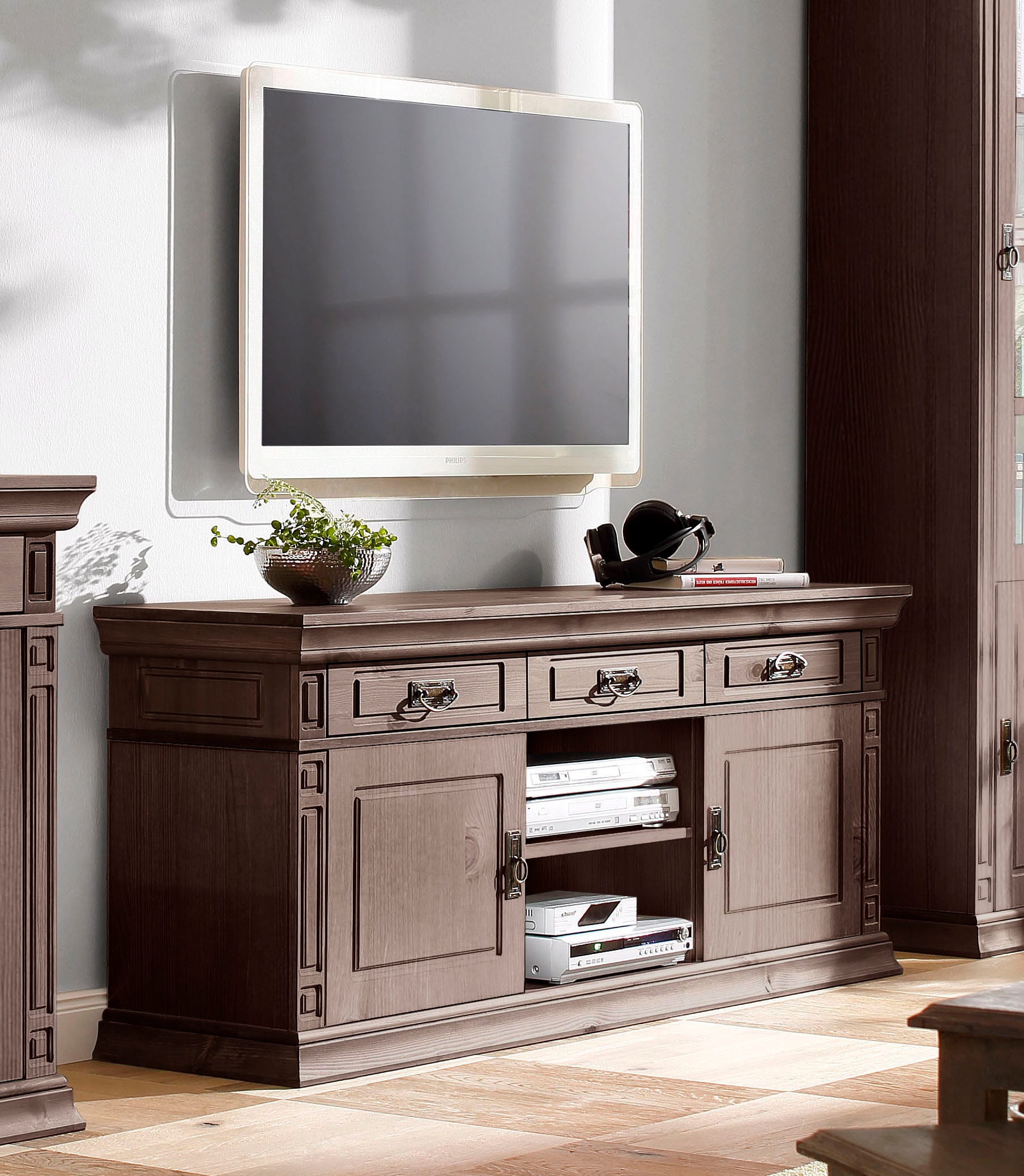 Home affaire TV-Board »Vinales« Breite 158 cm, mit 3 Schubladen