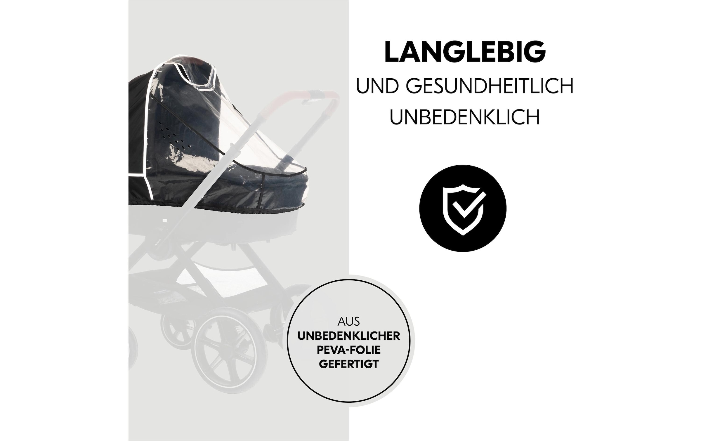 Hauck Kinderwagen-Regenschutzhülle »Carrycot Raincover«