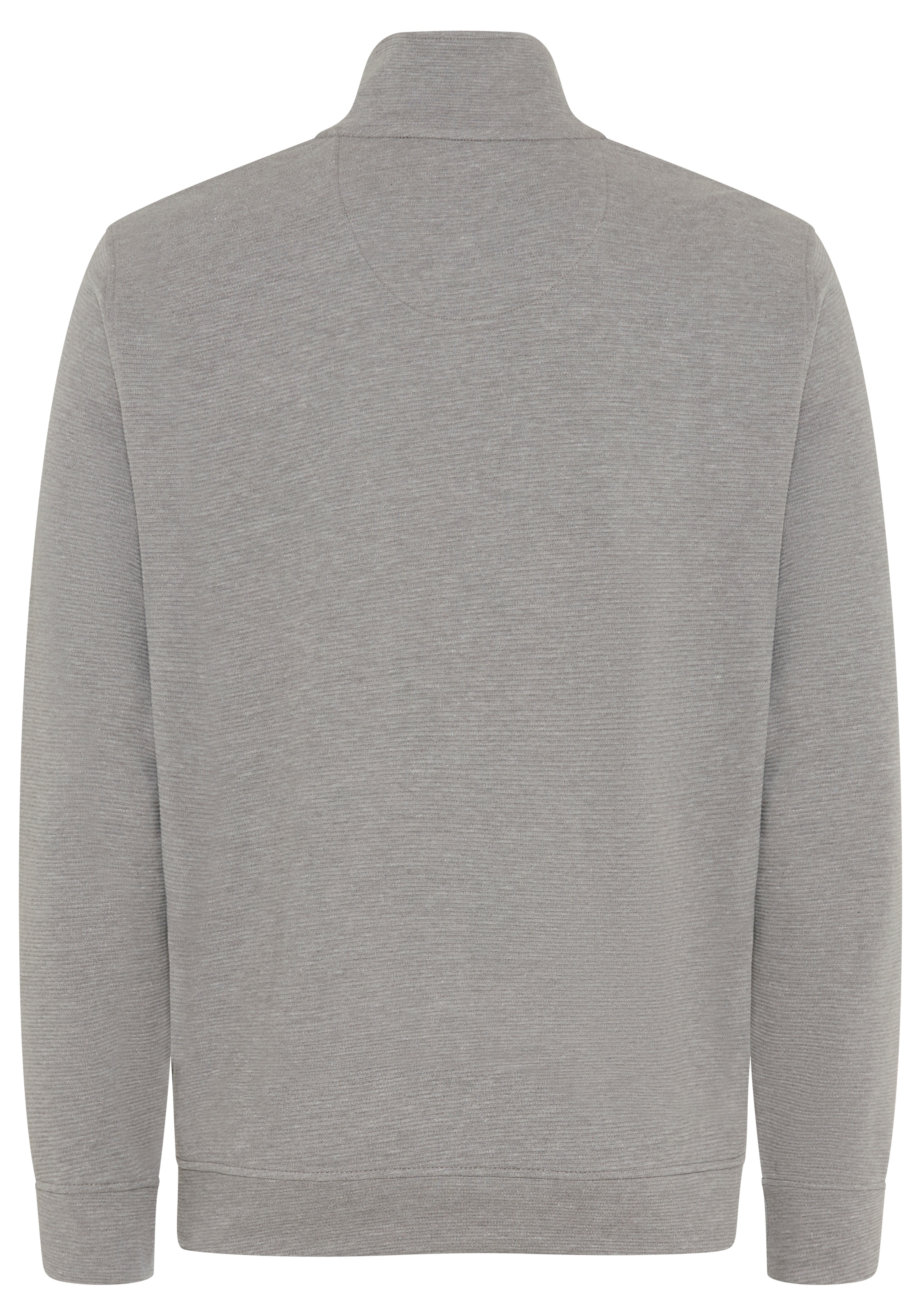 Man's World Sweatjacke mit hochschliessendem Kragen, Langarm