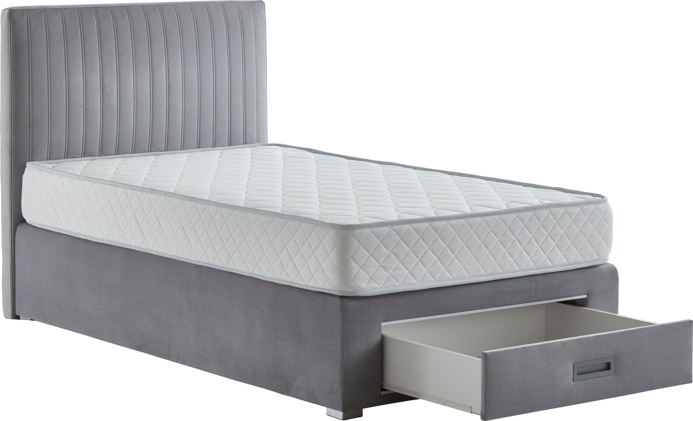 Home affaire Boxbett »Mackay« 100% vegan, pflegeleichter Bezug, mit Schubkasten