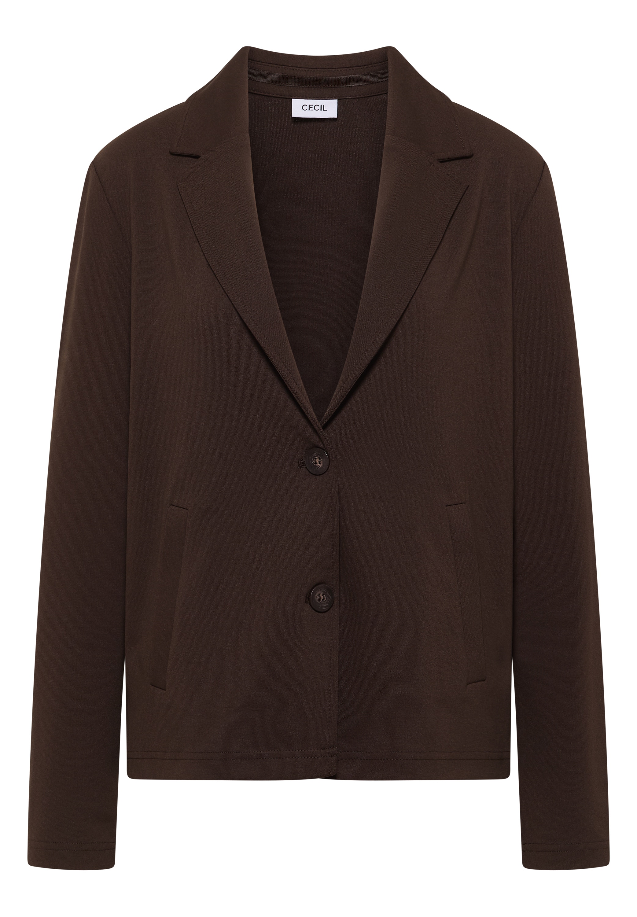 Cecil Blazer en sweat mit Knopfverschluss und Viskose