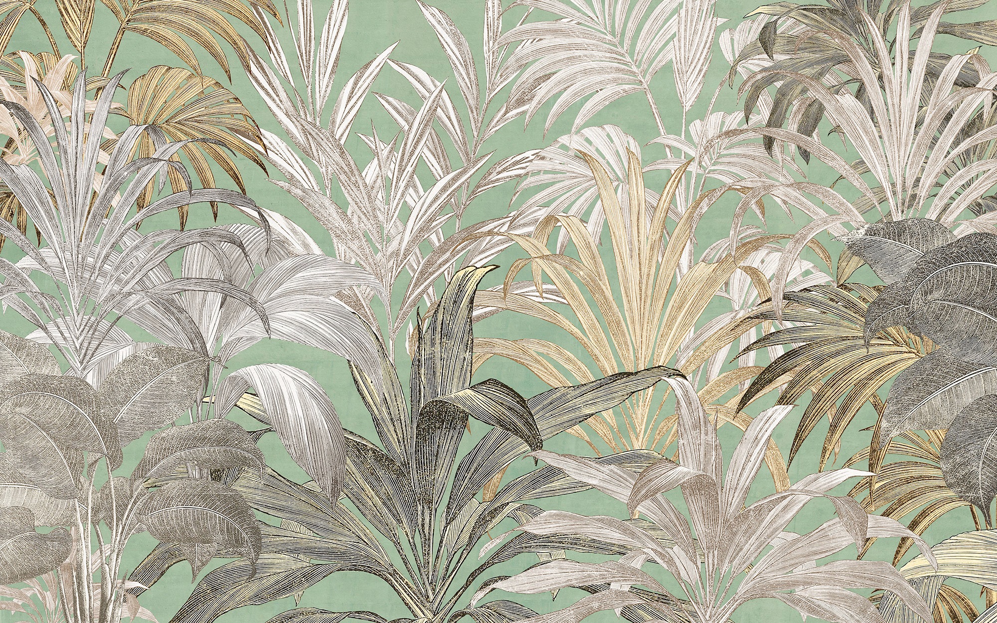Komar Papier peint photo »Digitaldruck Vlies -  Ciao Capri - Grösse 400 x 250 cm« floral | floral | imprimé | tropical | à motifs lisse Wohnzimmer, Schlafzimmer