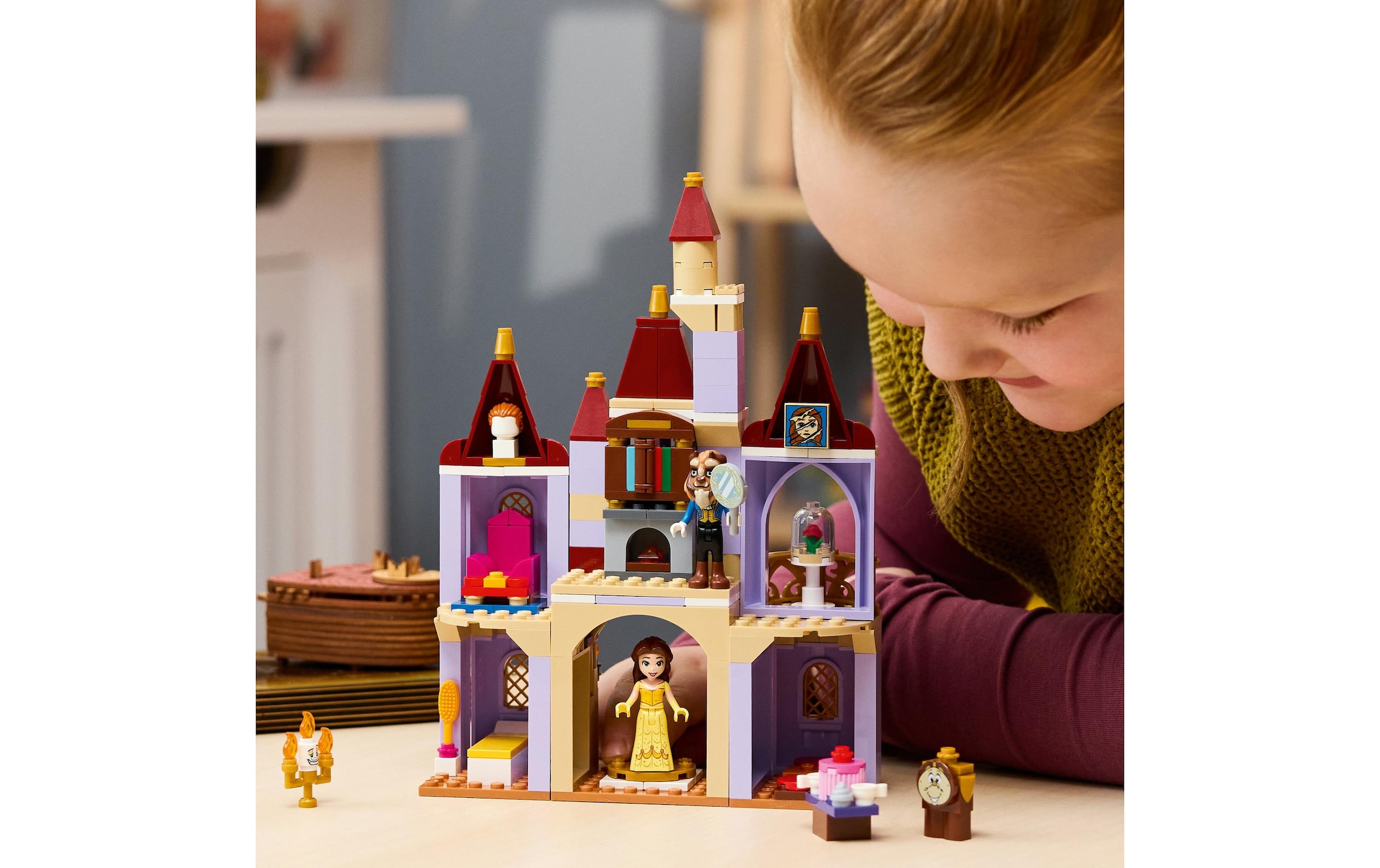 LEGO® Pions de construction »Das verzauberte Schloss von Belle und dem Biest (43289)« LEGO Disney Princess ; Fabriqué en Europe