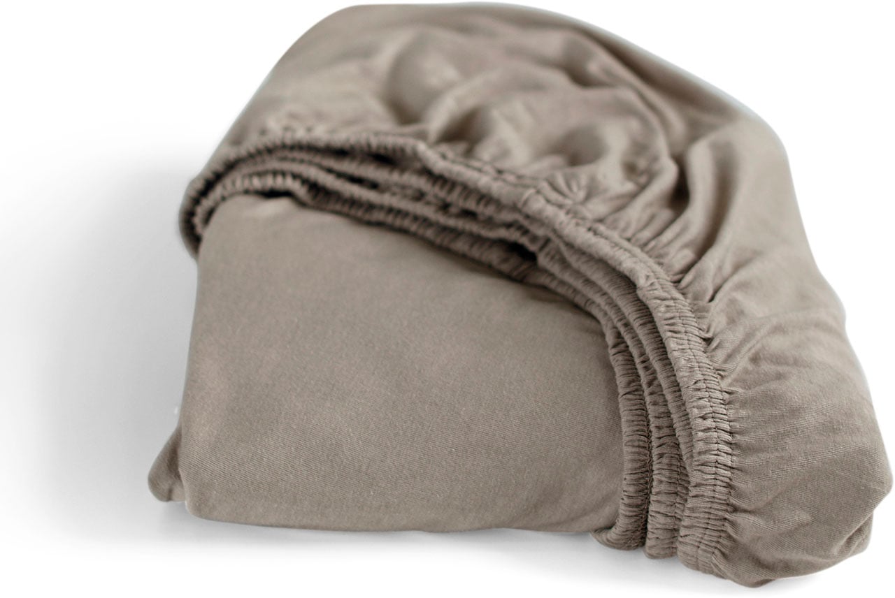 Cinderella Spannbettlaken »Doppeljersey« Bügel- und knötchenfrei, bis 35cm Höhe