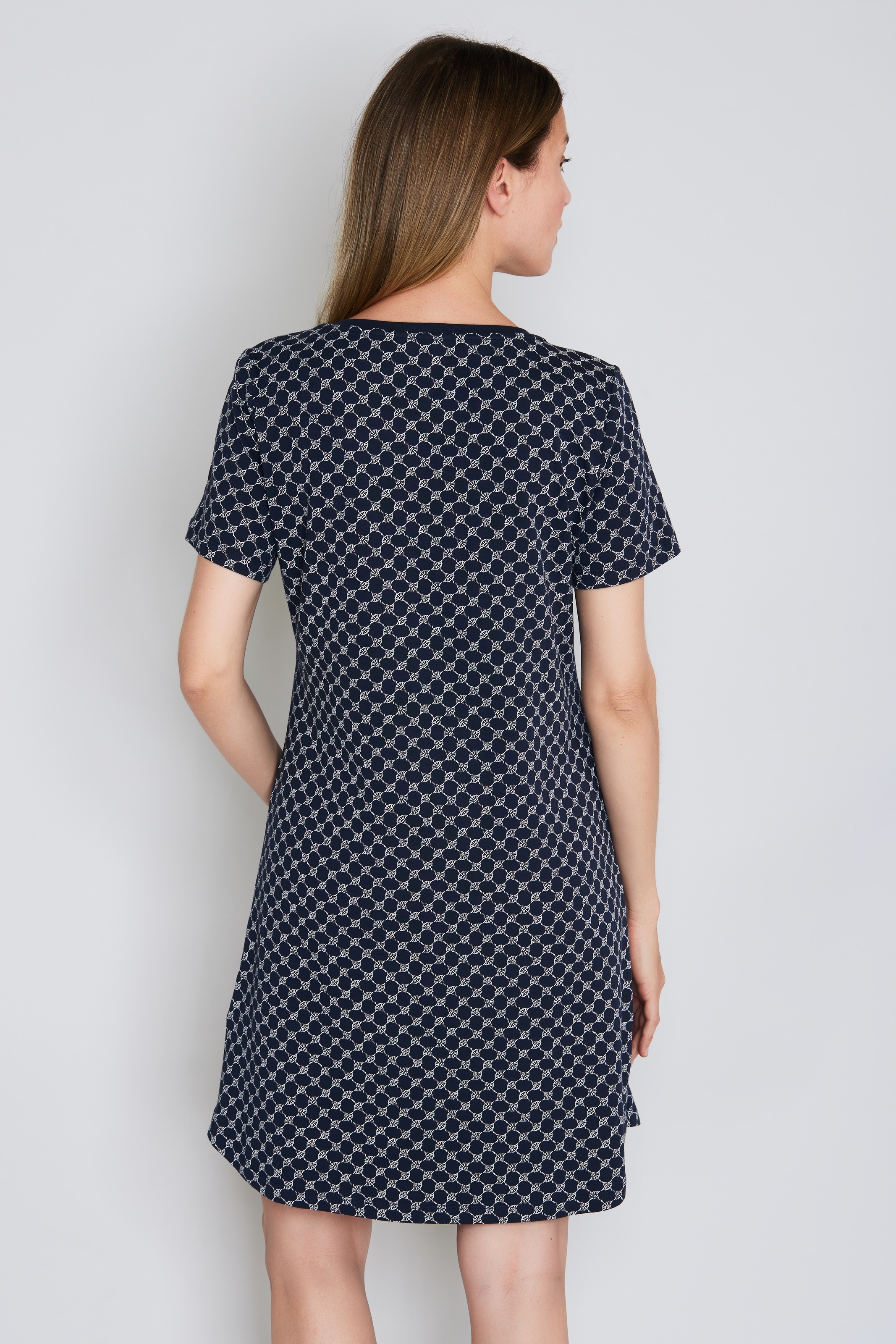 JOOP! Nachthemd »Cosy« Ohne Taschen mit Cornflower-Alloverprint