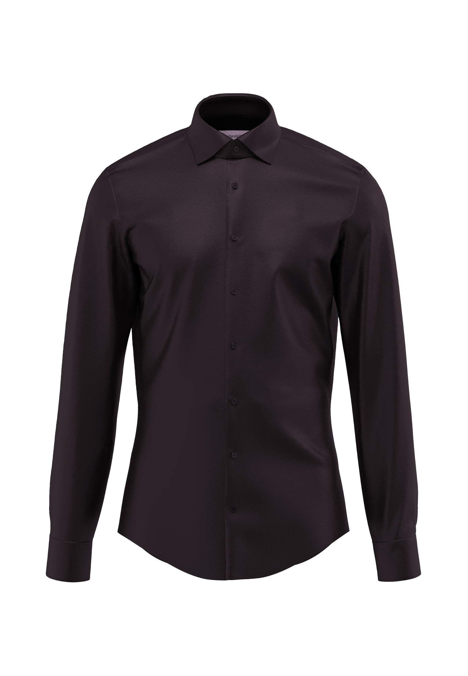 seidensticker Businesshemd »Schwarze Rose«, Shaped 1/1 Kentkragen Uni
