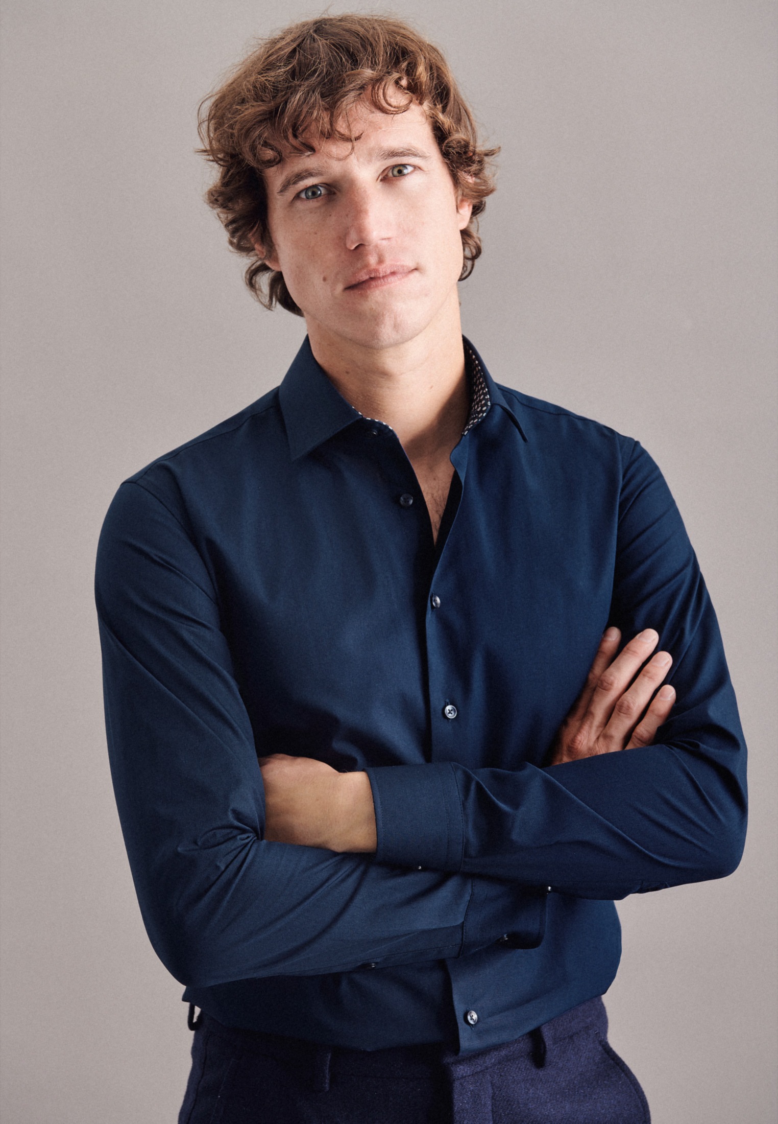 seidensticker Chemise d'affaires »X-Slim« X-Slim 1/1 Kentkragen Uni