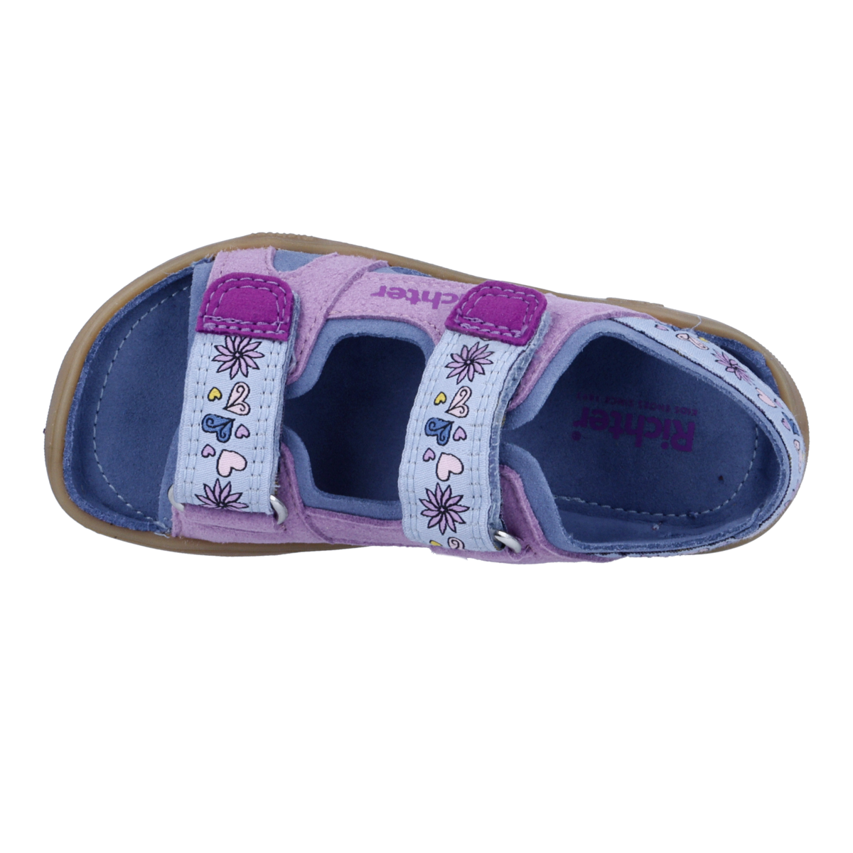 Richter Chaussures pieds nus »Lucky«  Chaussure enfant, sandale, gabarit de taille à télécharger, avec WMS