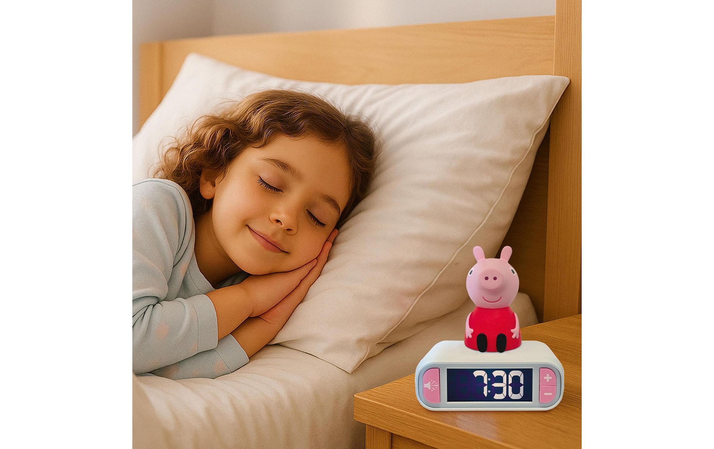 Lexibook® Réveil pour enfants »Peppa Pig Kinder-Wecker«