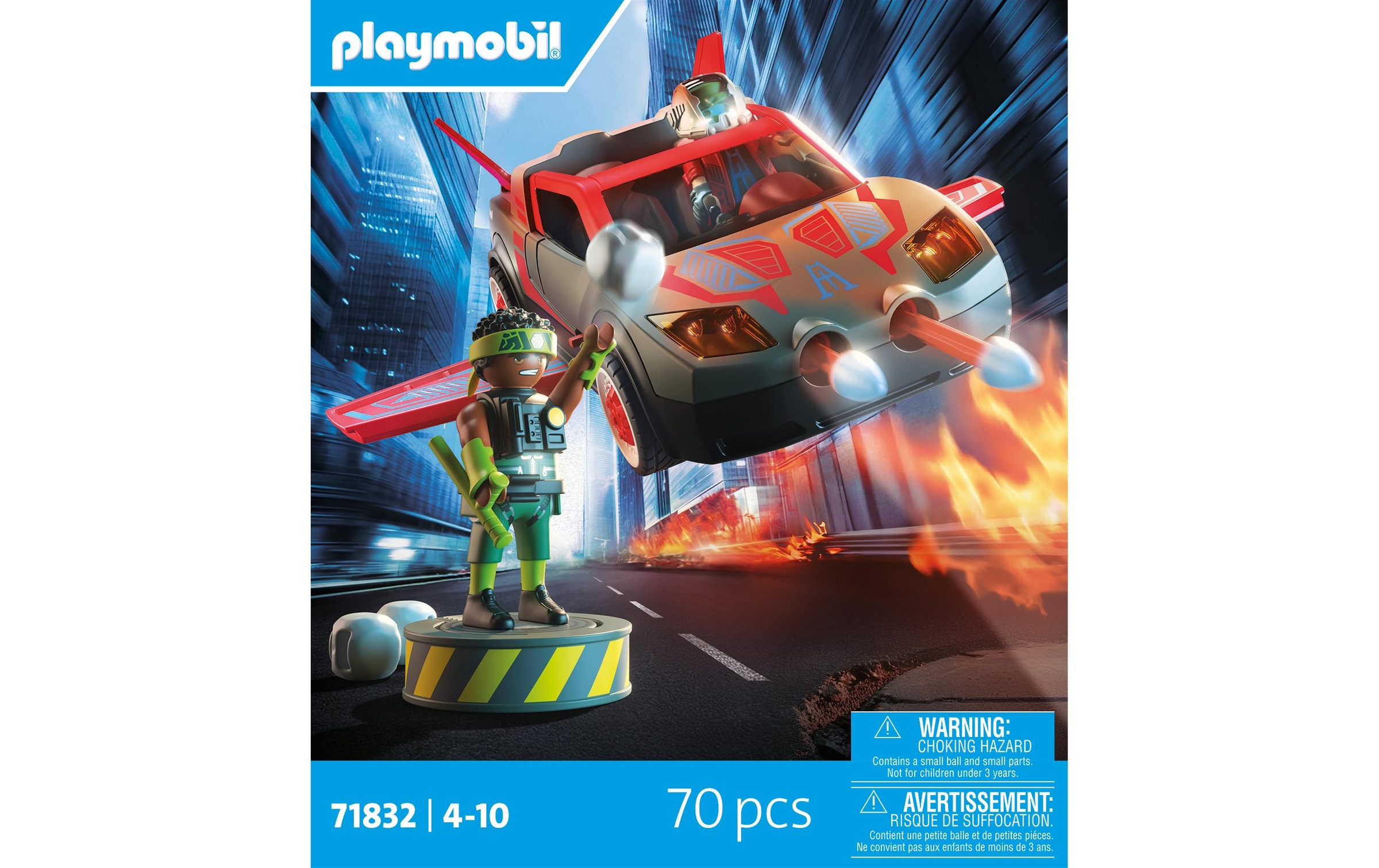 Playmobil® Jeu de construction »Helden-Multifunktionsfahrzeug (71832), Heroes« Made in Europe