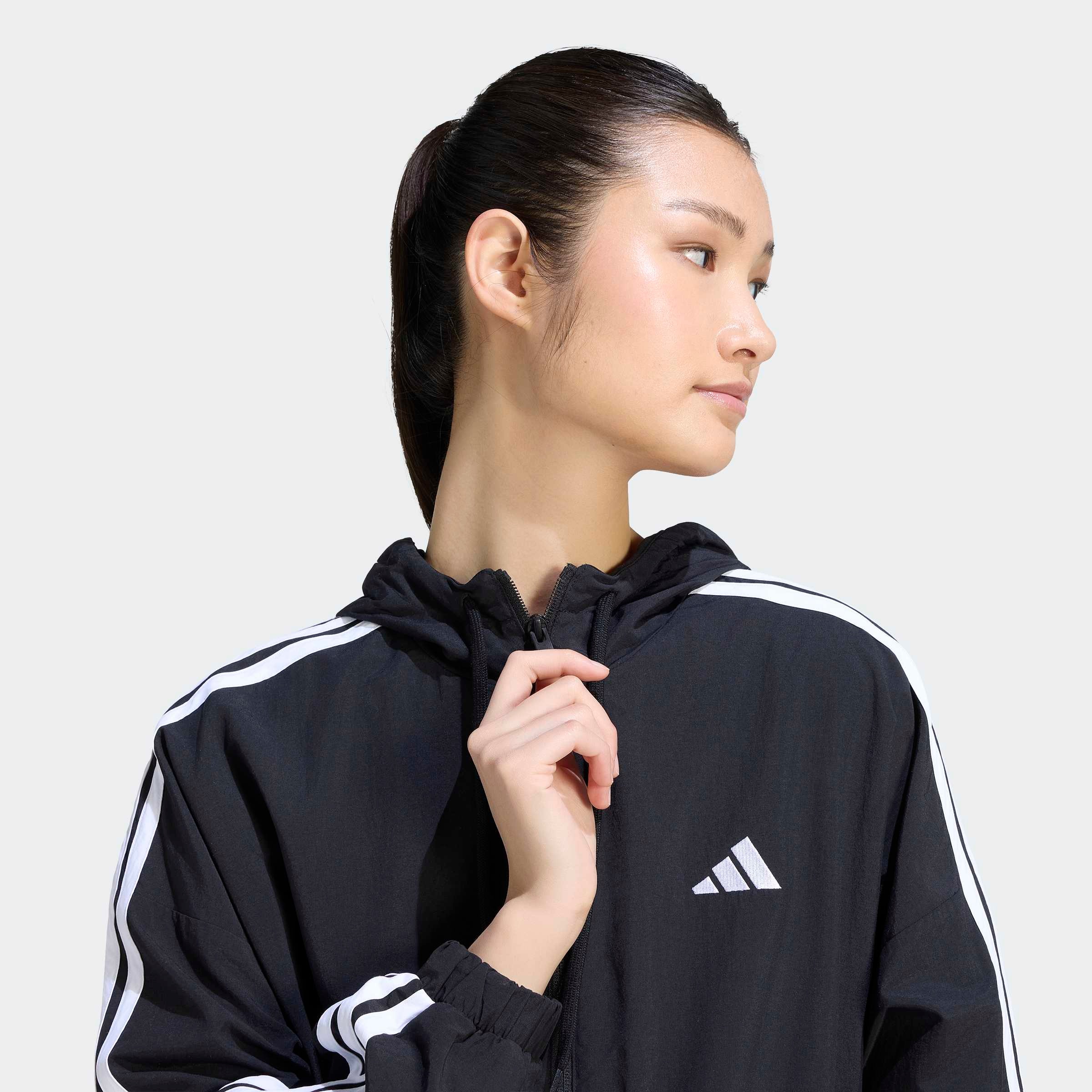 adidas Sportswear Coupe-vent »ESSENTIALS 3-STREIFEN WOVEN«