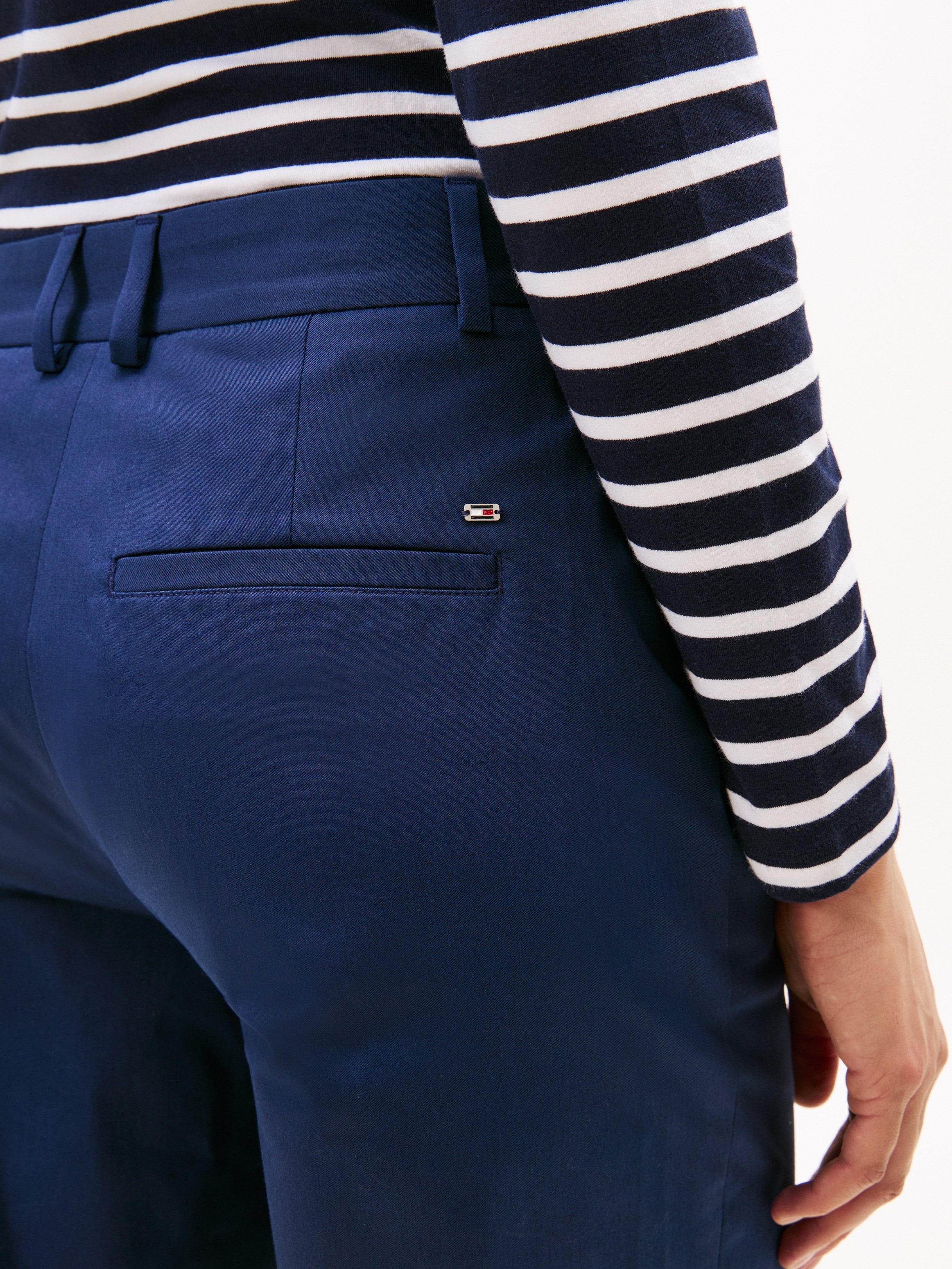 Tommy Hilfiger Chinohose  mit Bügelfalten