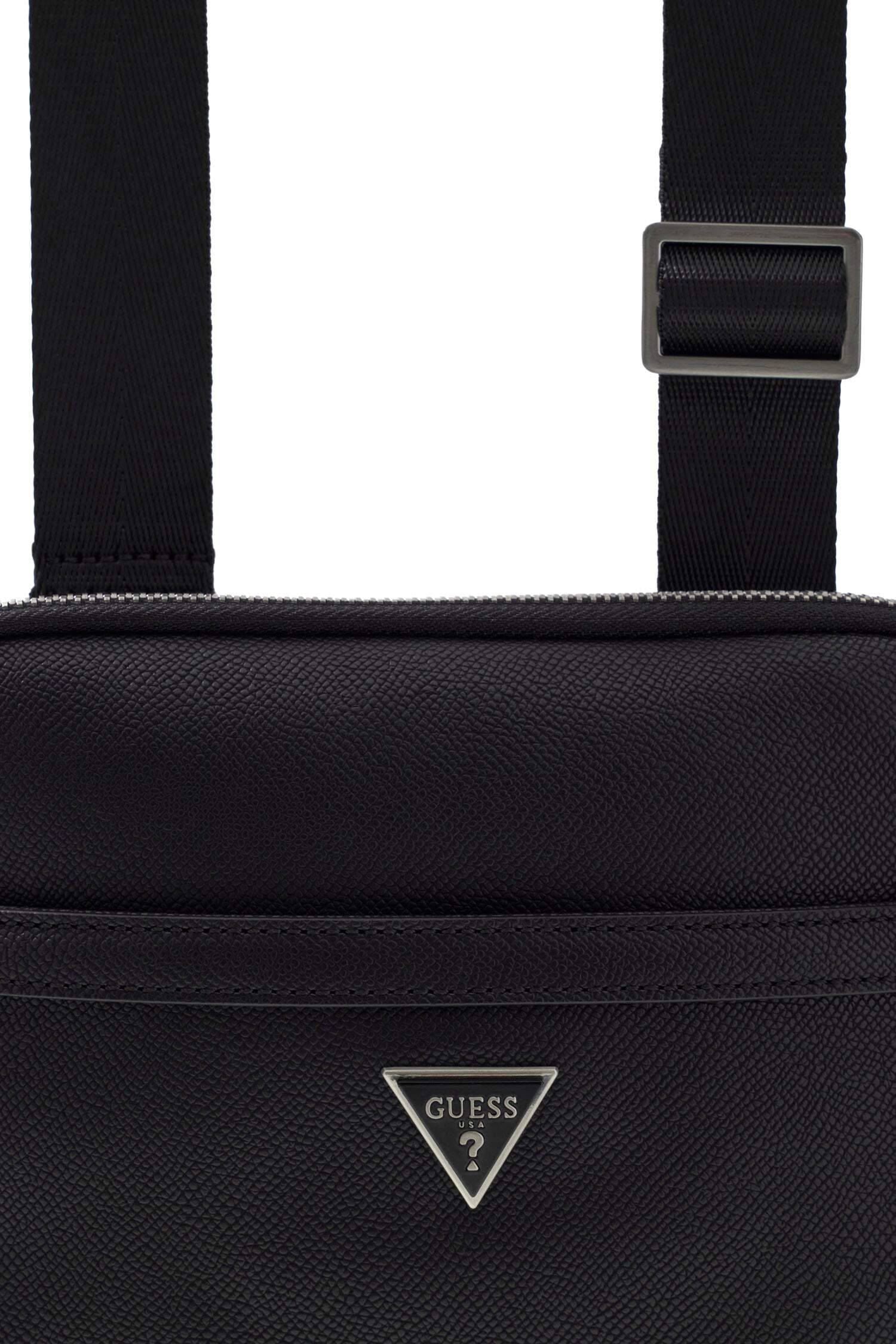 Guess Mini sac »MILANO CROSSBODY FLAT« Herren Umhängetasche, Schultertasche, Body Bag mit Dreiecks-Logo