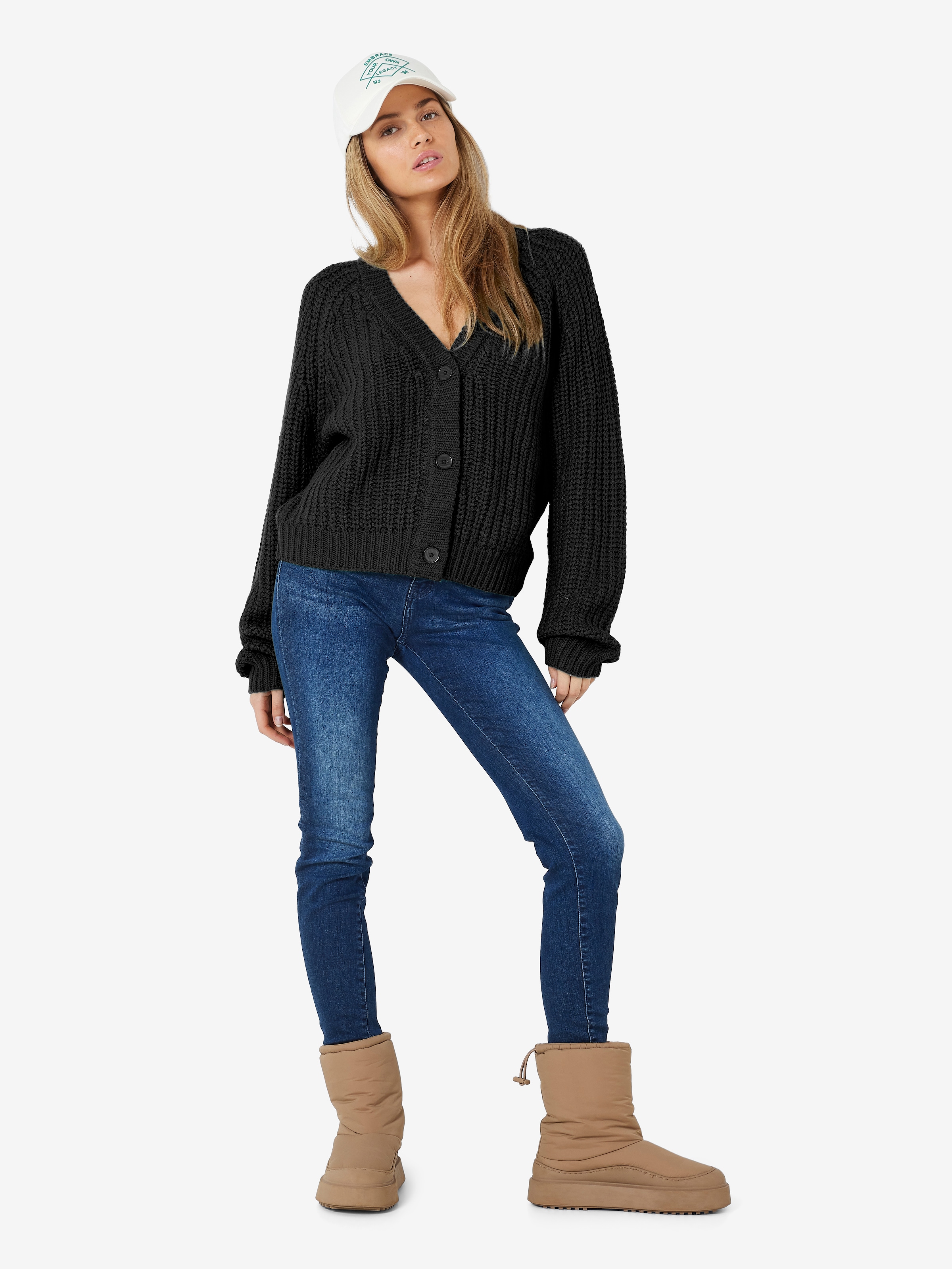 Noisy may Veste en tricot »NMCHARLIE L/S V-NECK KNIT CARDIGAN NOOS«