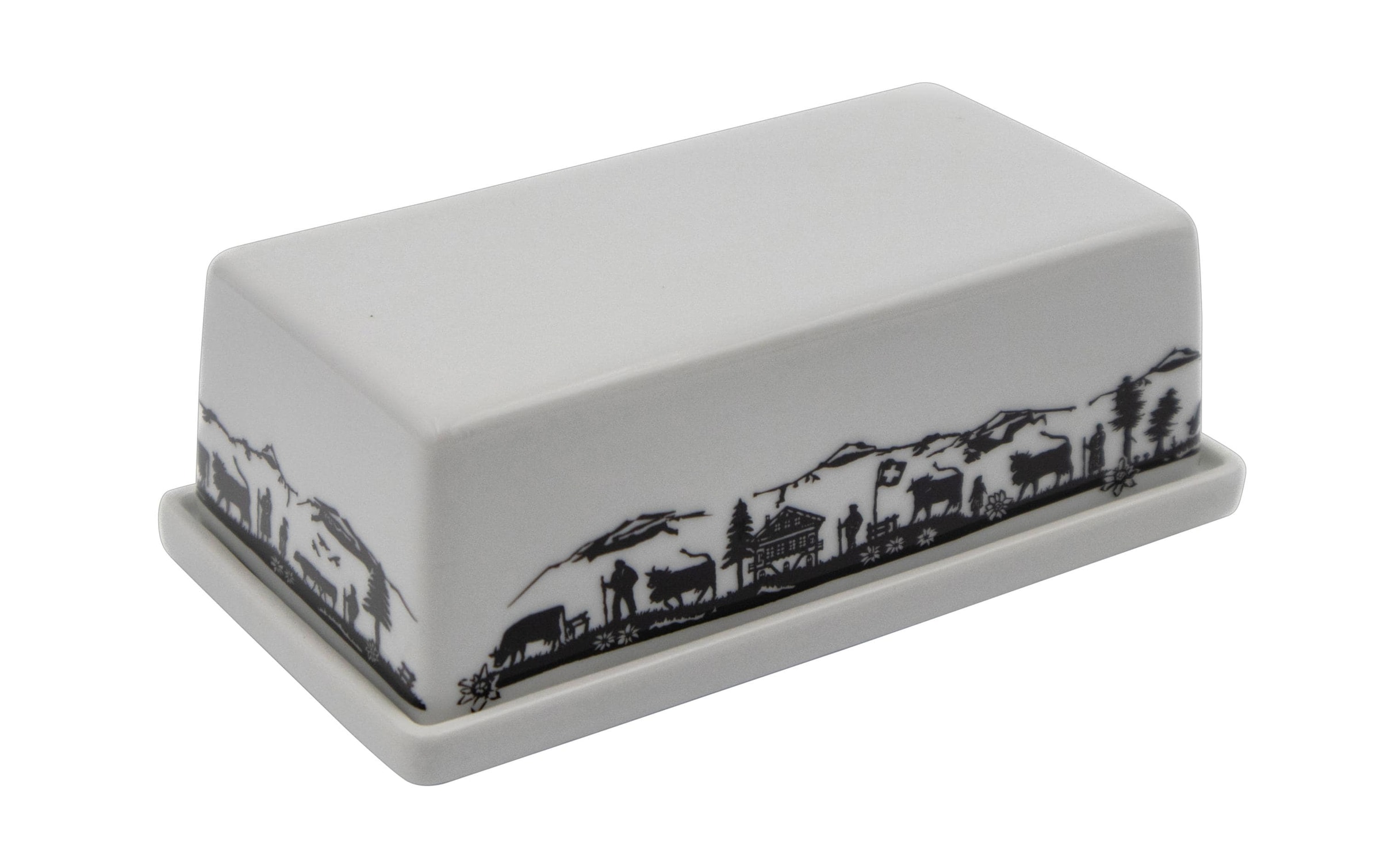   Butterdose »Stronghold Scherenschnitt Weiss«